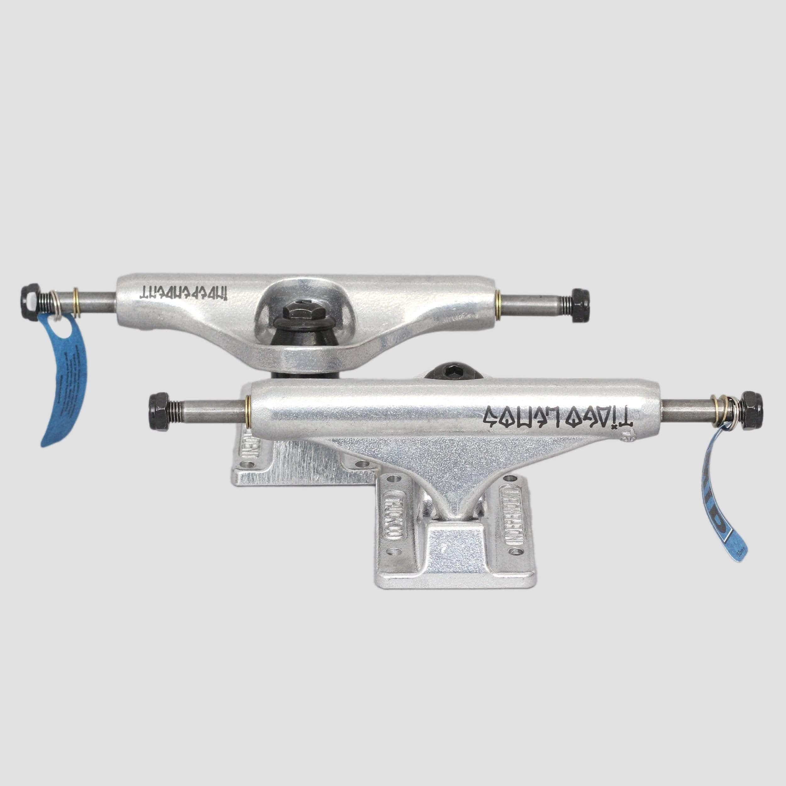 Independent 139 Tiago Lemos Pro Mid Skateboard Trucks Silver (Pair)