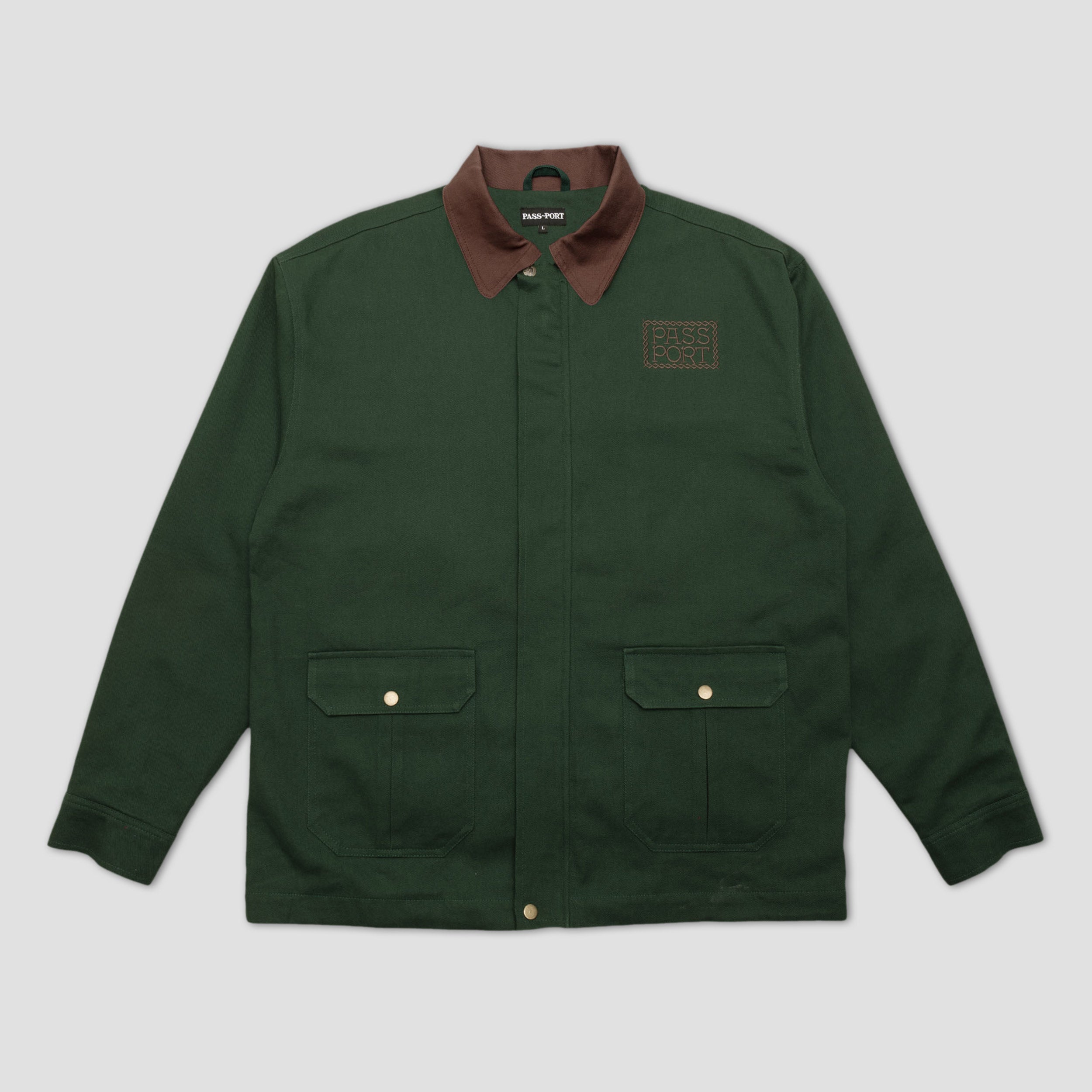 PassPort Invasive Logo Yard Jacket Forest Green