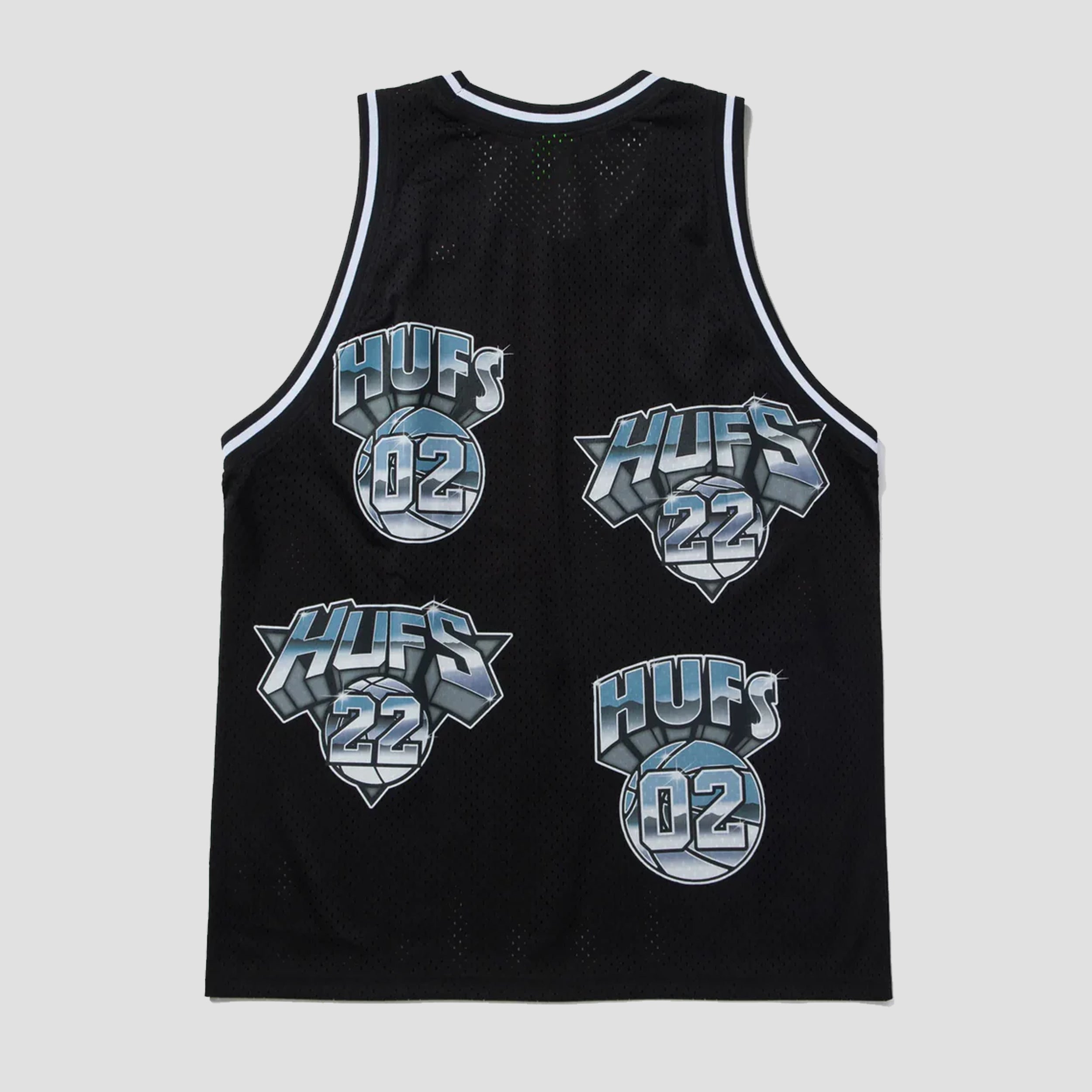 HUF Basketball Jersey Black
