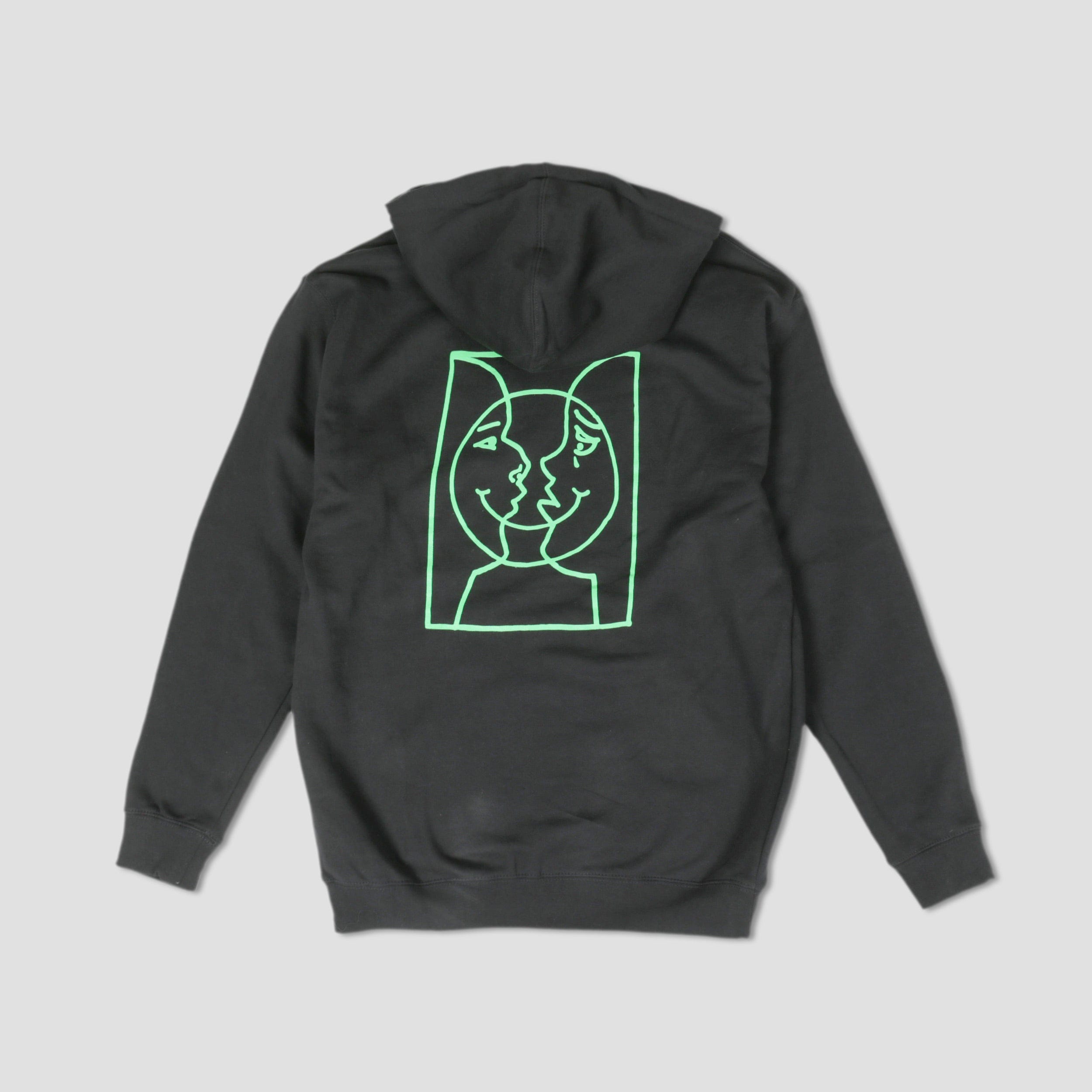 Krooked Moonsmile Raw Hood Black / Green