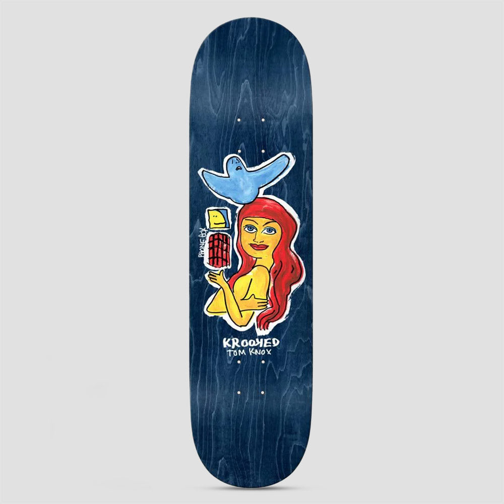 Krooked 8.25 Tom Knox Phone Box Skateboard Deck Assorted Colour