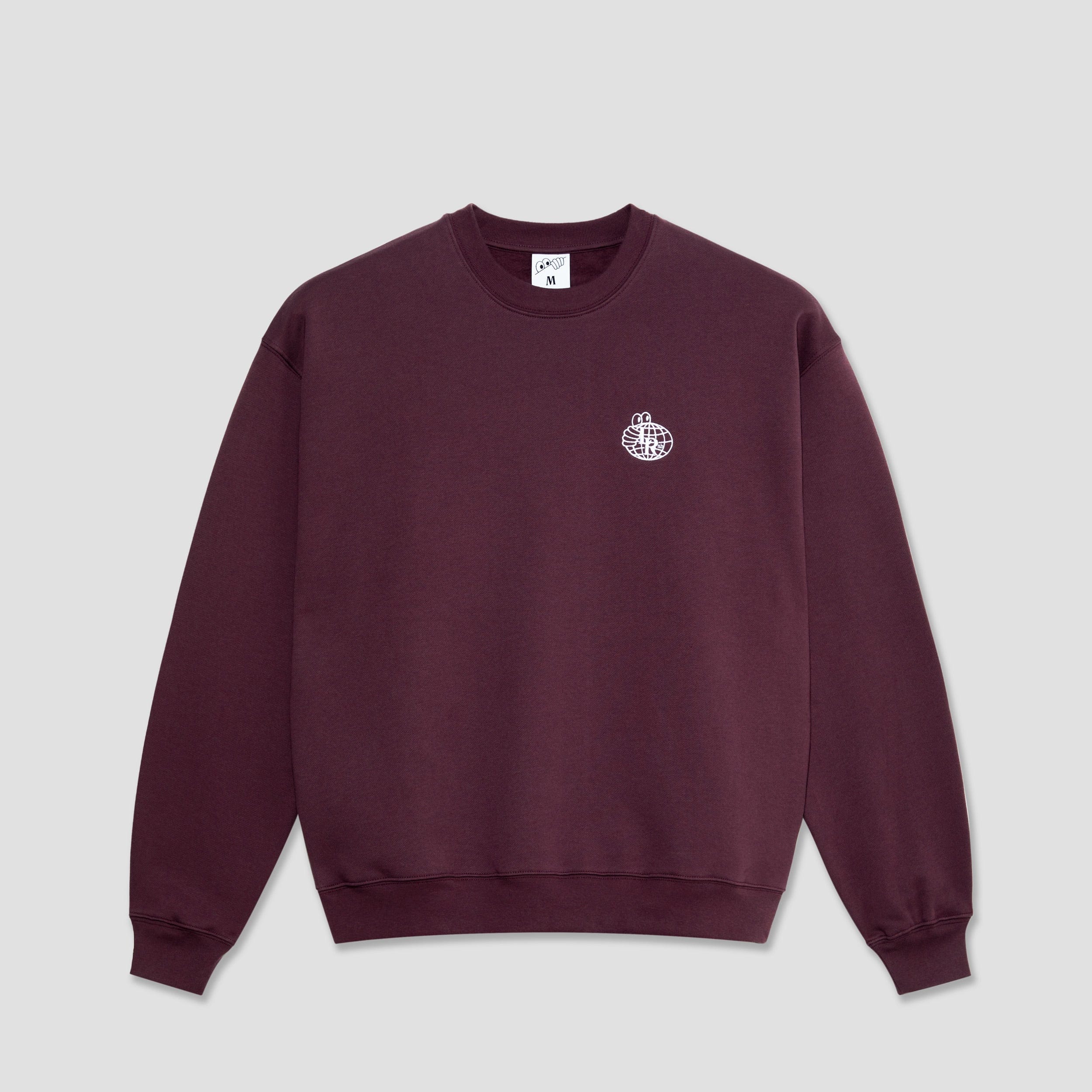 Last Resort AB Atlas Monogram Crew Plum