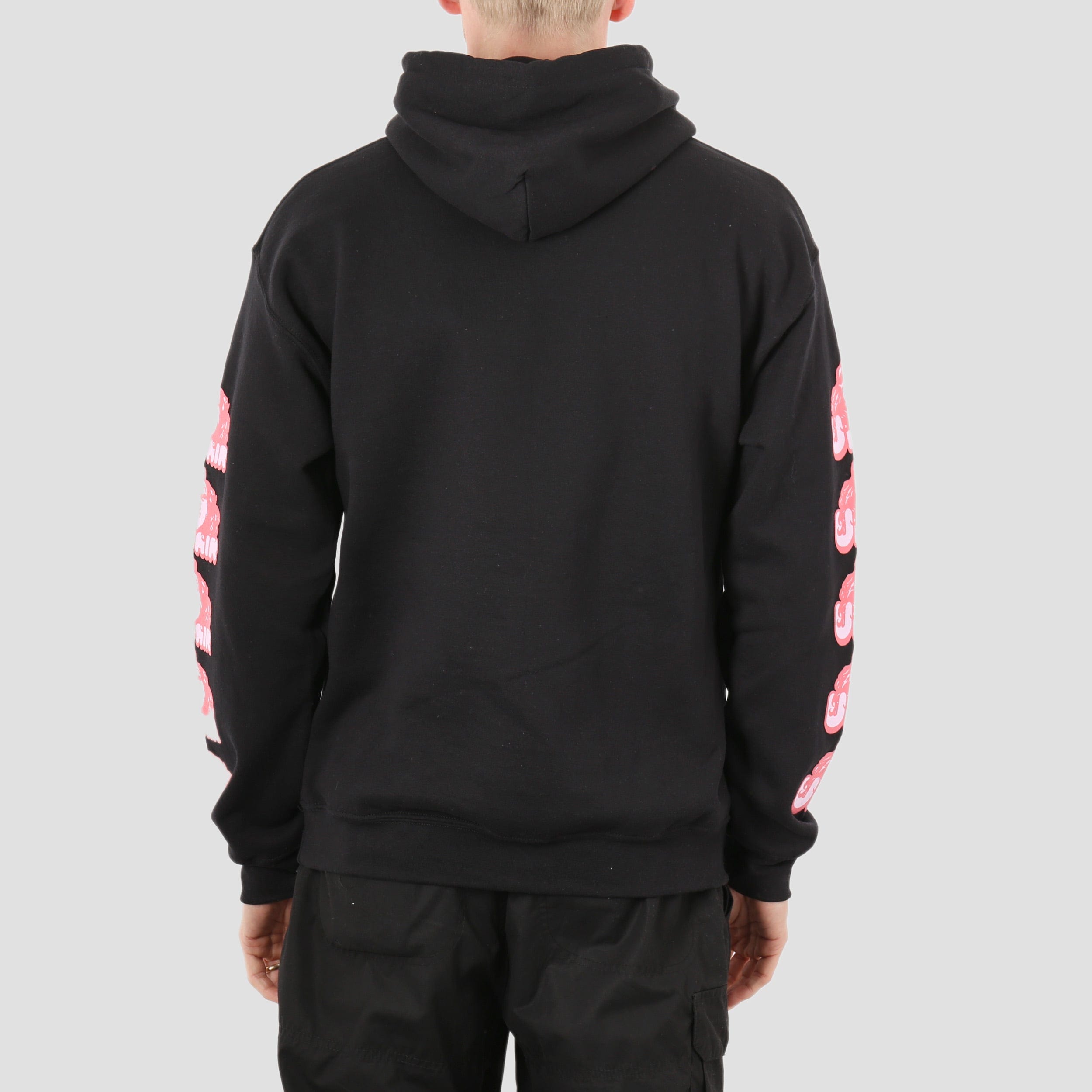 Life Is Unfair Outline Hood Black