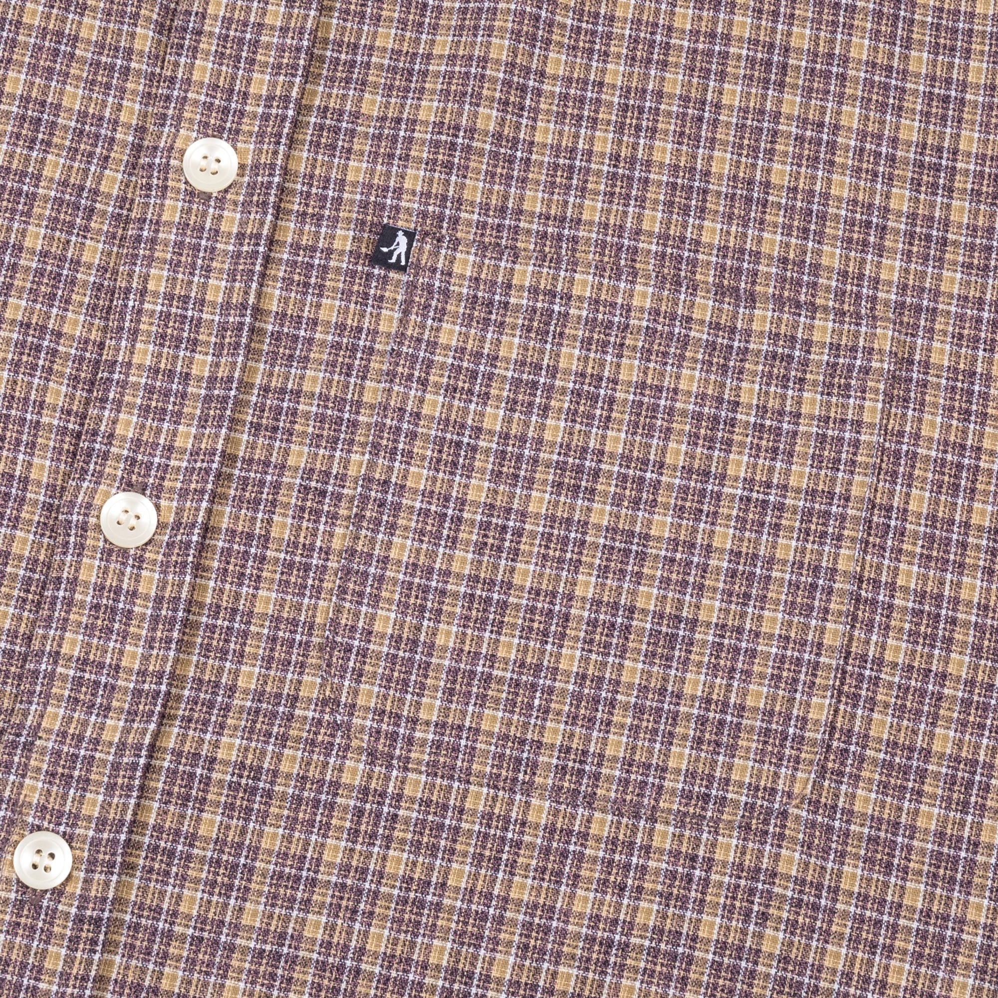 PassPort Workers Check Shirt Shortsleeve Honeycomb