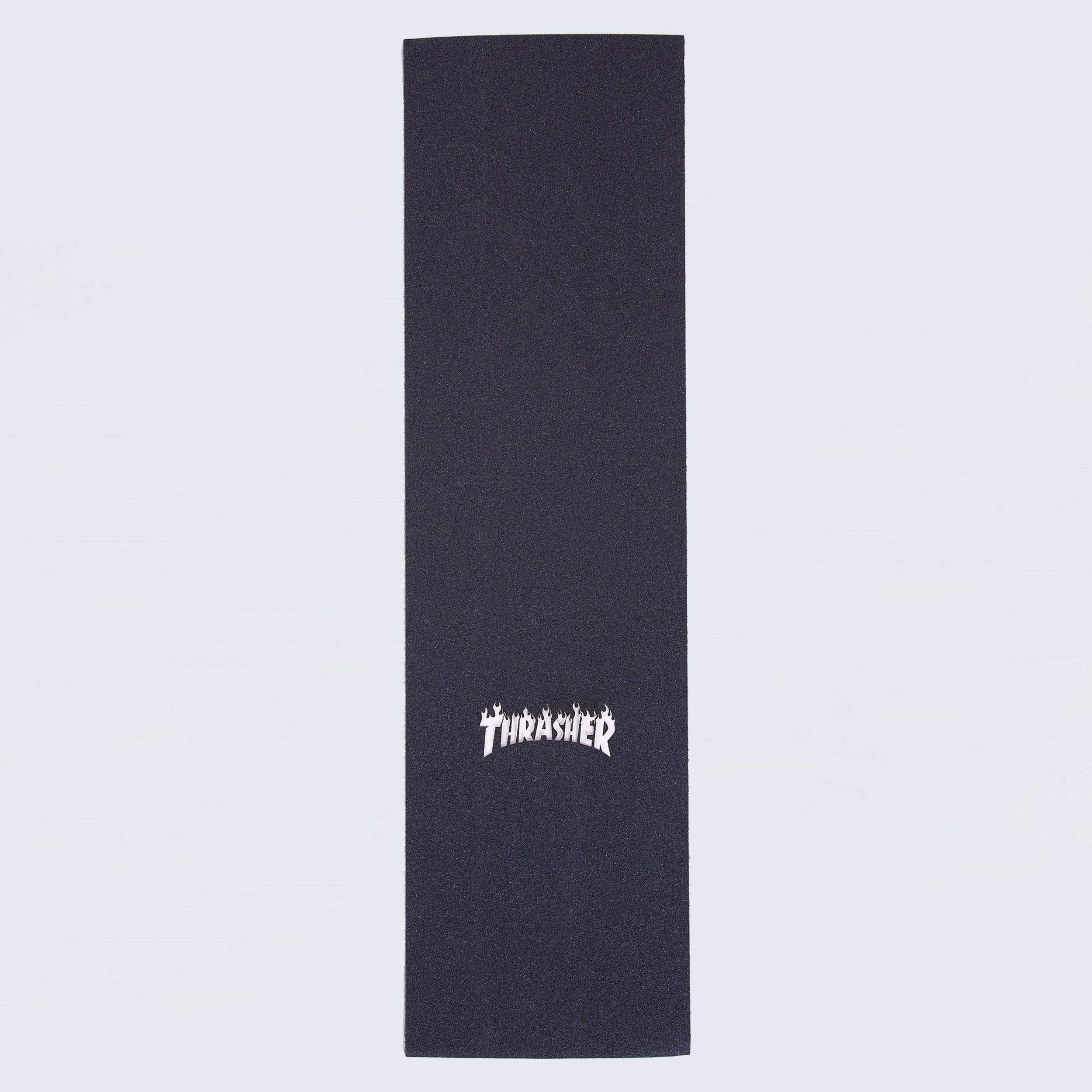 MOB X Thrasher Flame Logo Laser Cut Griptape Black