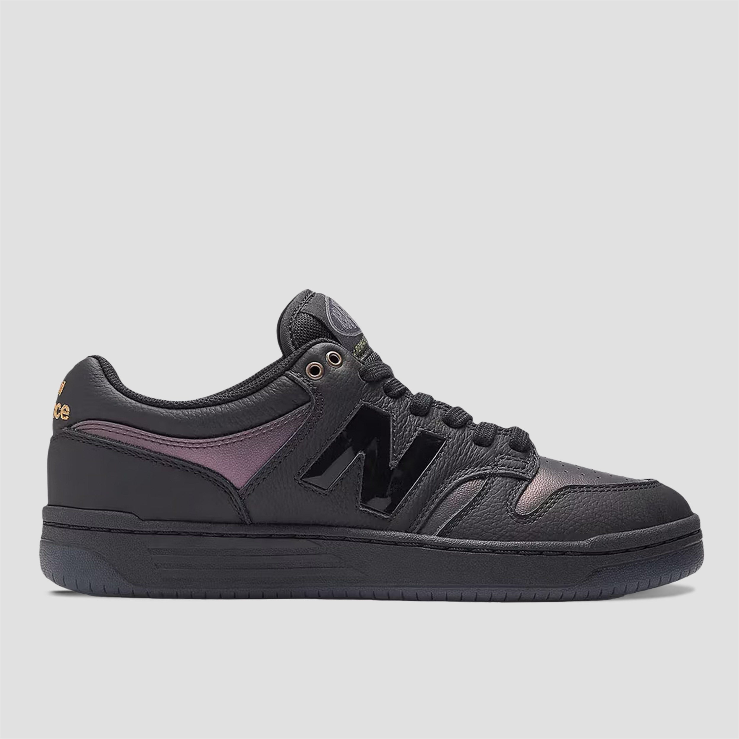 New Balance X Bronze 56K 480 Skate Shoes Black / Purple