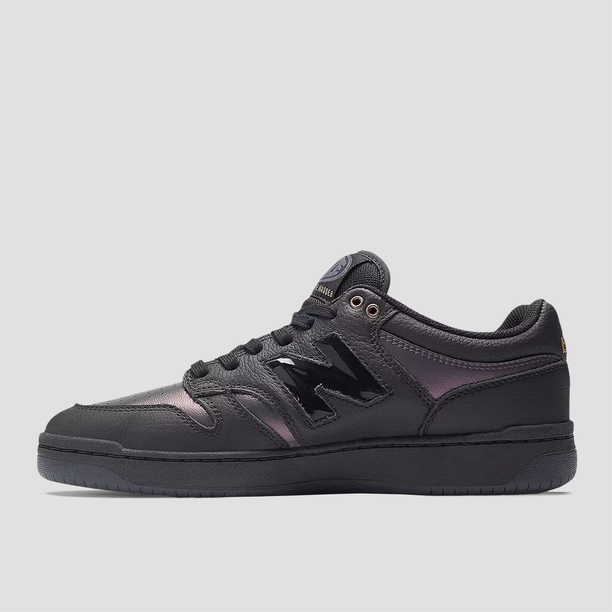 New Balance X Bronze 56K 480 Skate Shoes Black / Purple