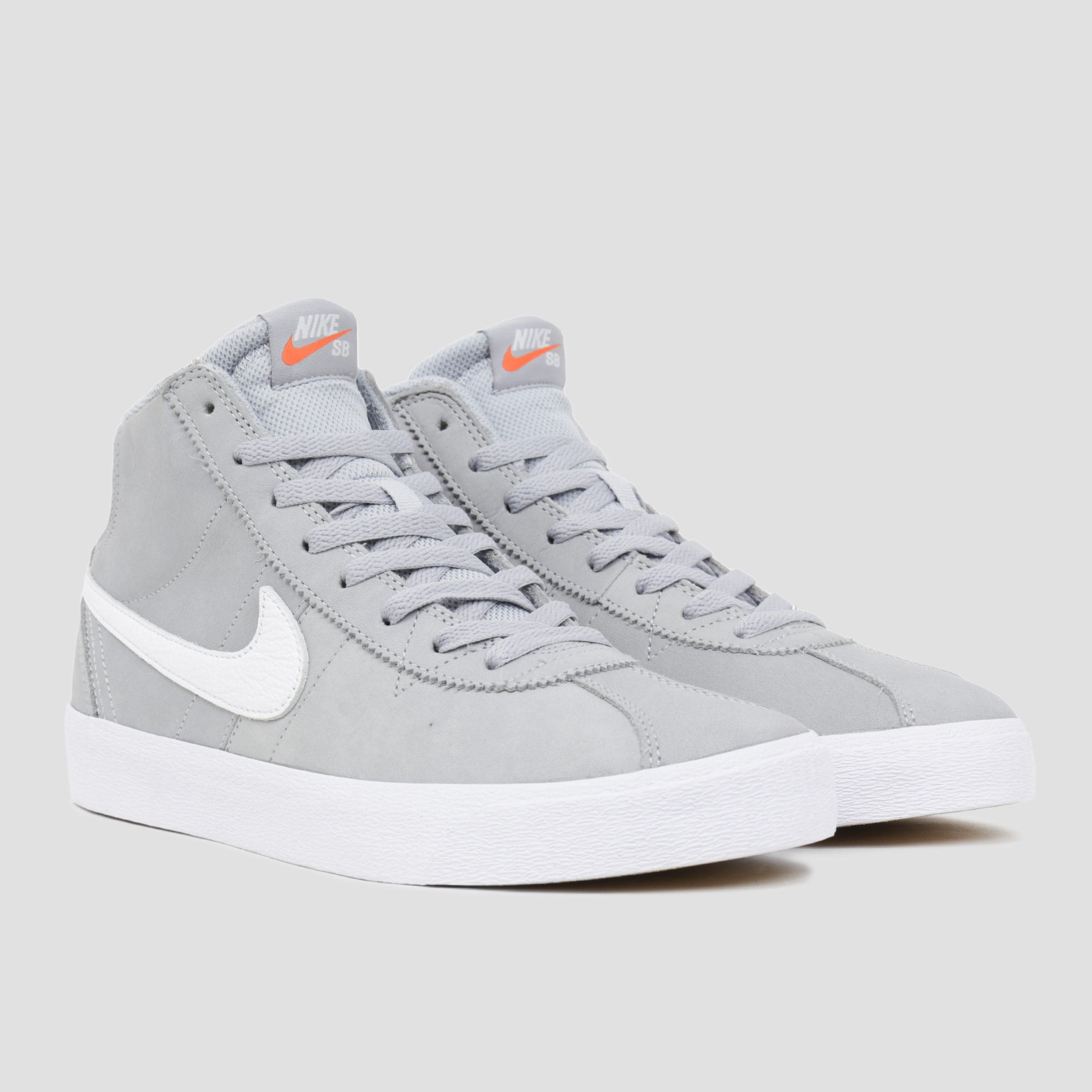 Nike SB Bruin Hi ISO Wolf Grey / White / Wolf Grey