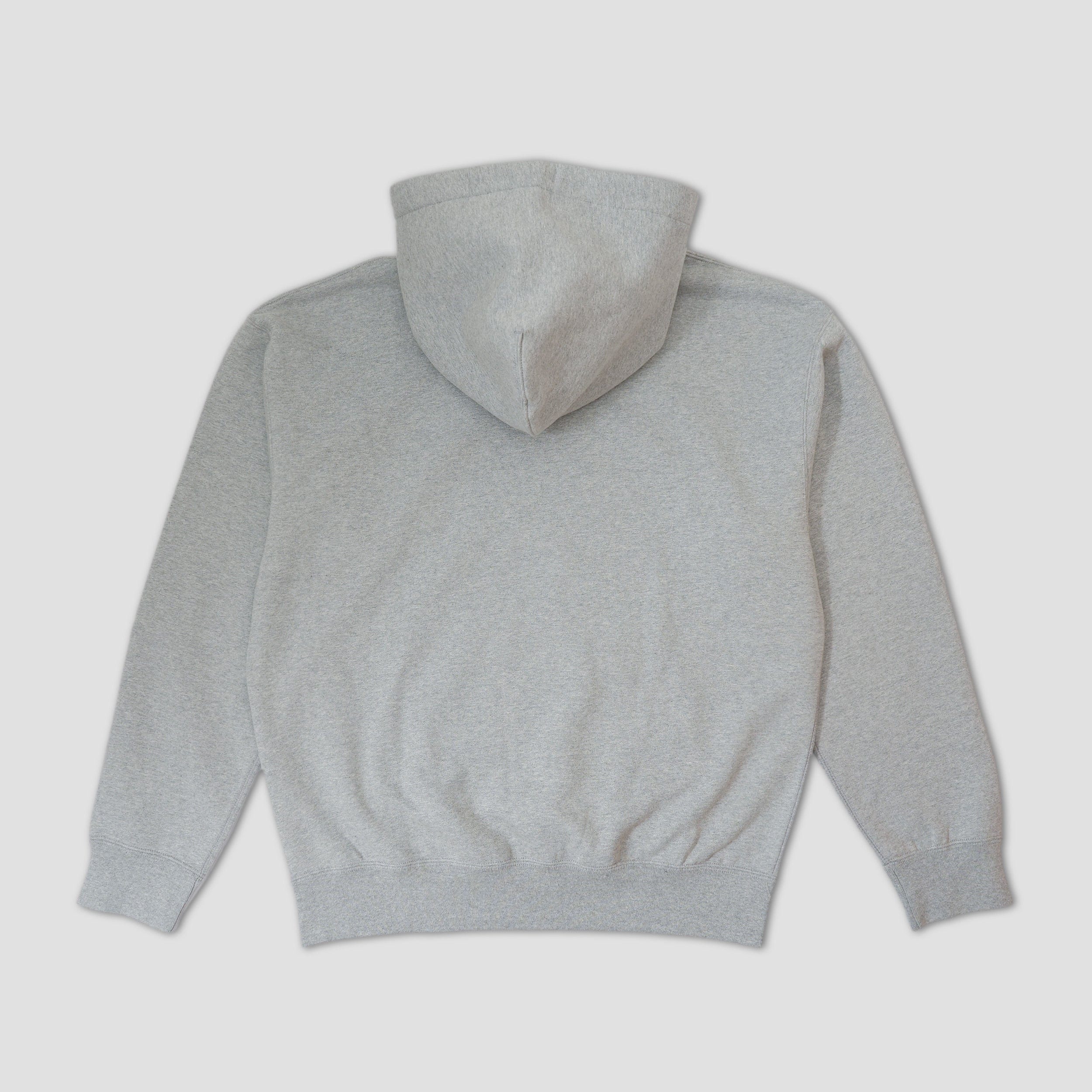 Nike Solo Swoosh Fleece Hood Dark Grey Heather / White