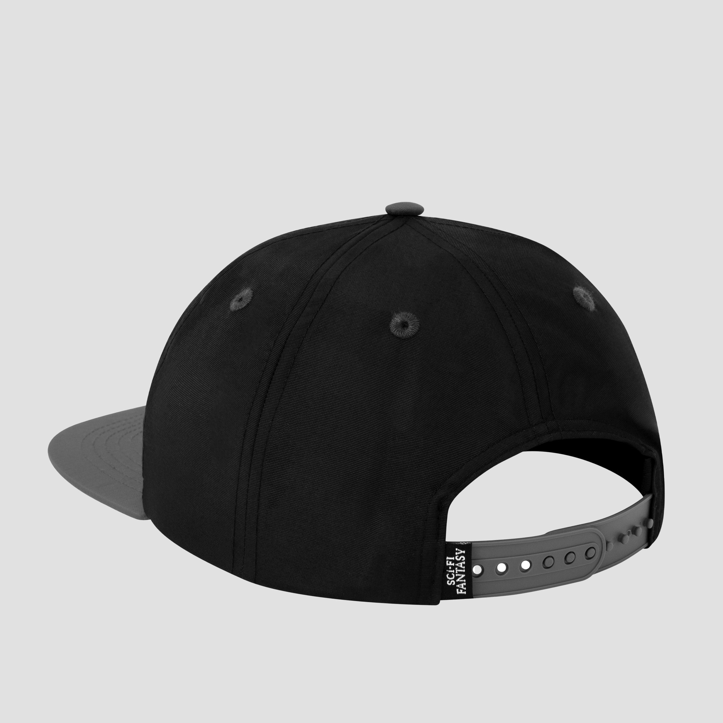 Sci-Fi Fantasy Nylon Logo Cap Black