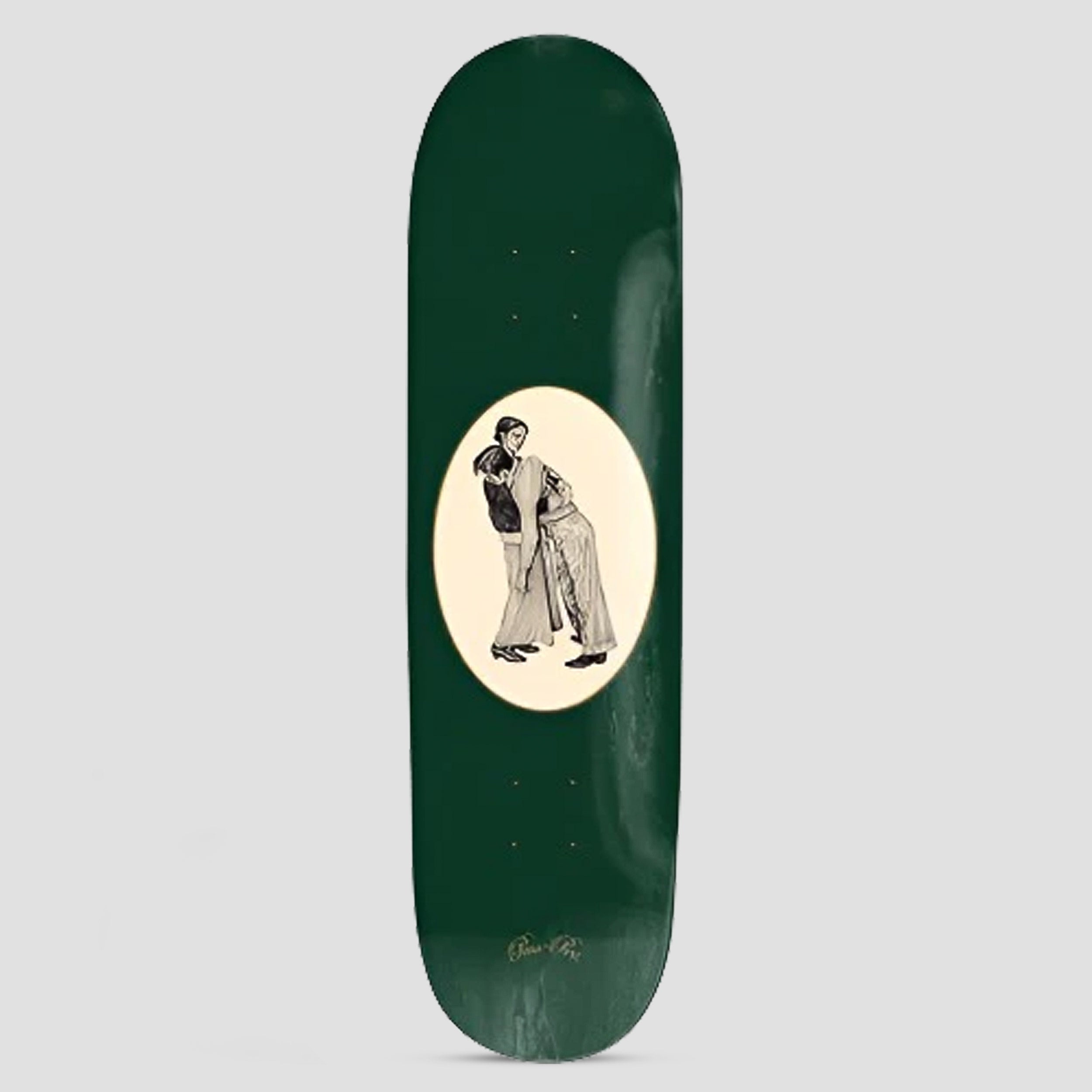Passport 8.38 Dancer Series Skateboard Deck Green