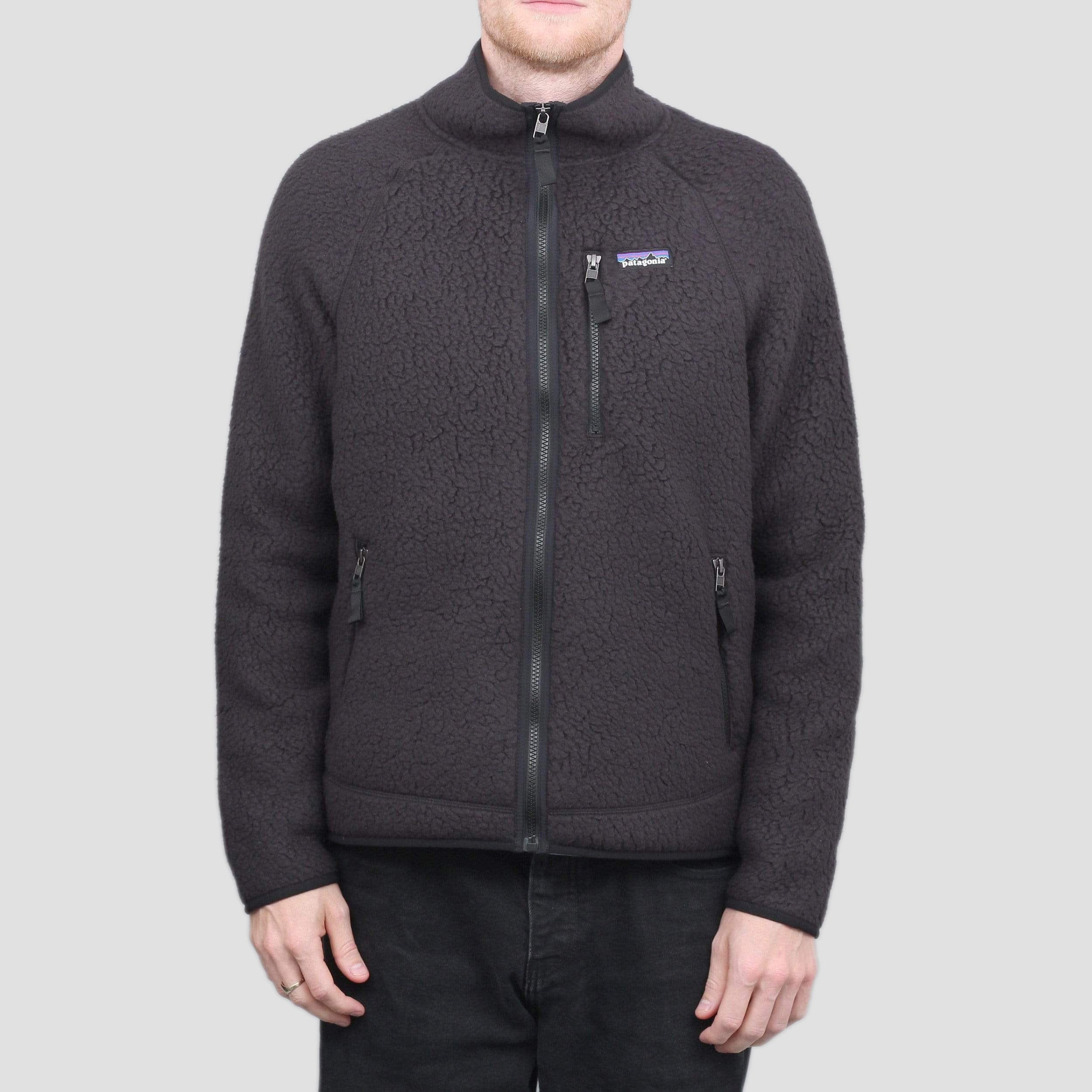 Patagonia Retro Pile Fleece Jacket Black