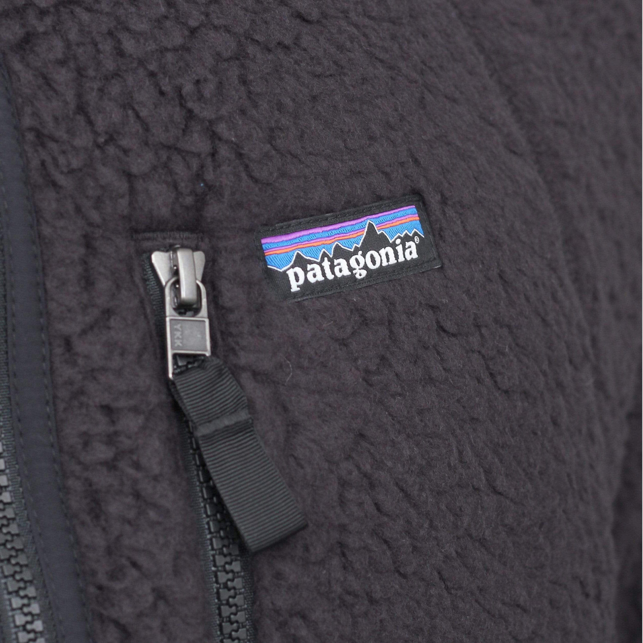 Patagonia Retro Pile Fleece Jacket Black