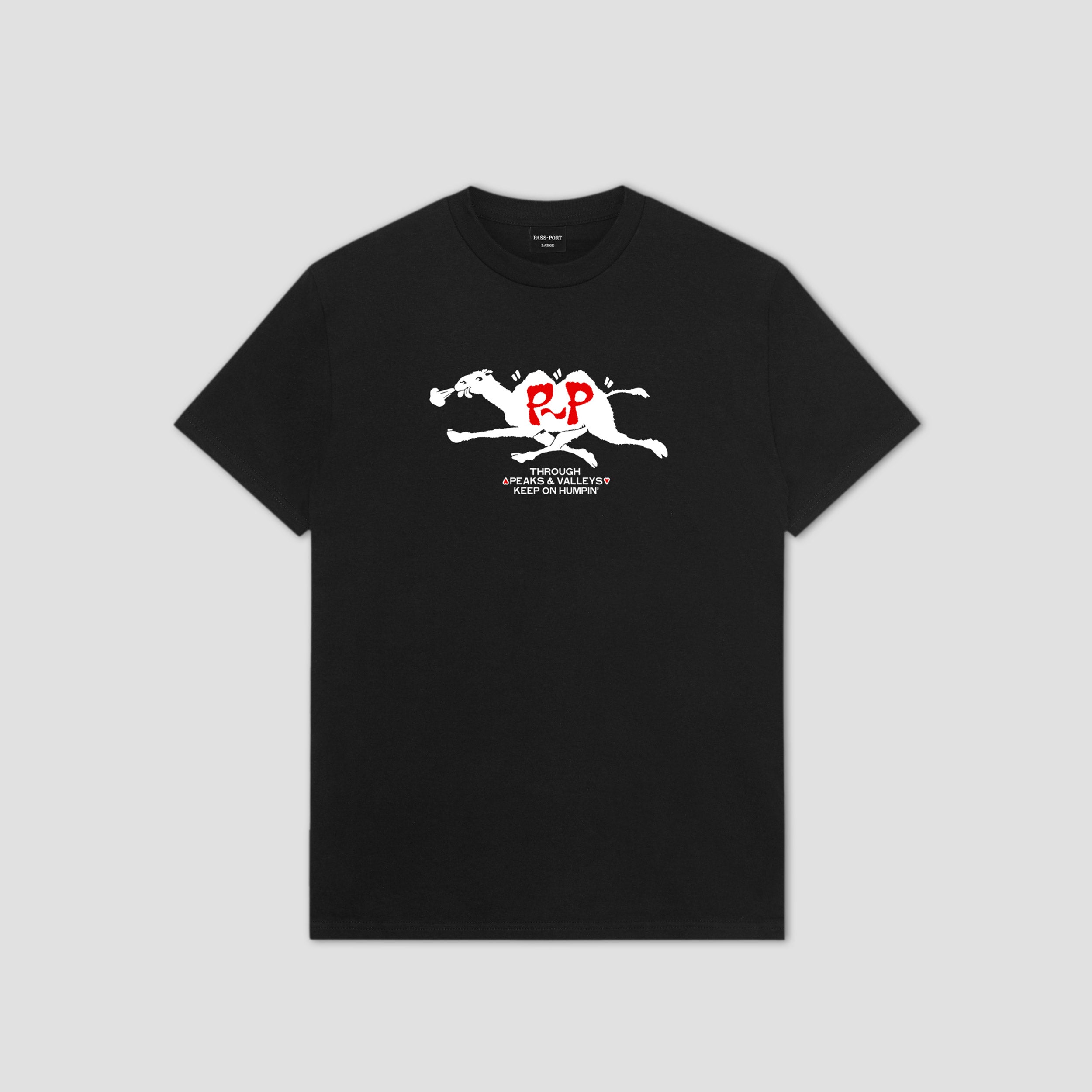 PassPort Peaks & Valleys T-Shirt Black