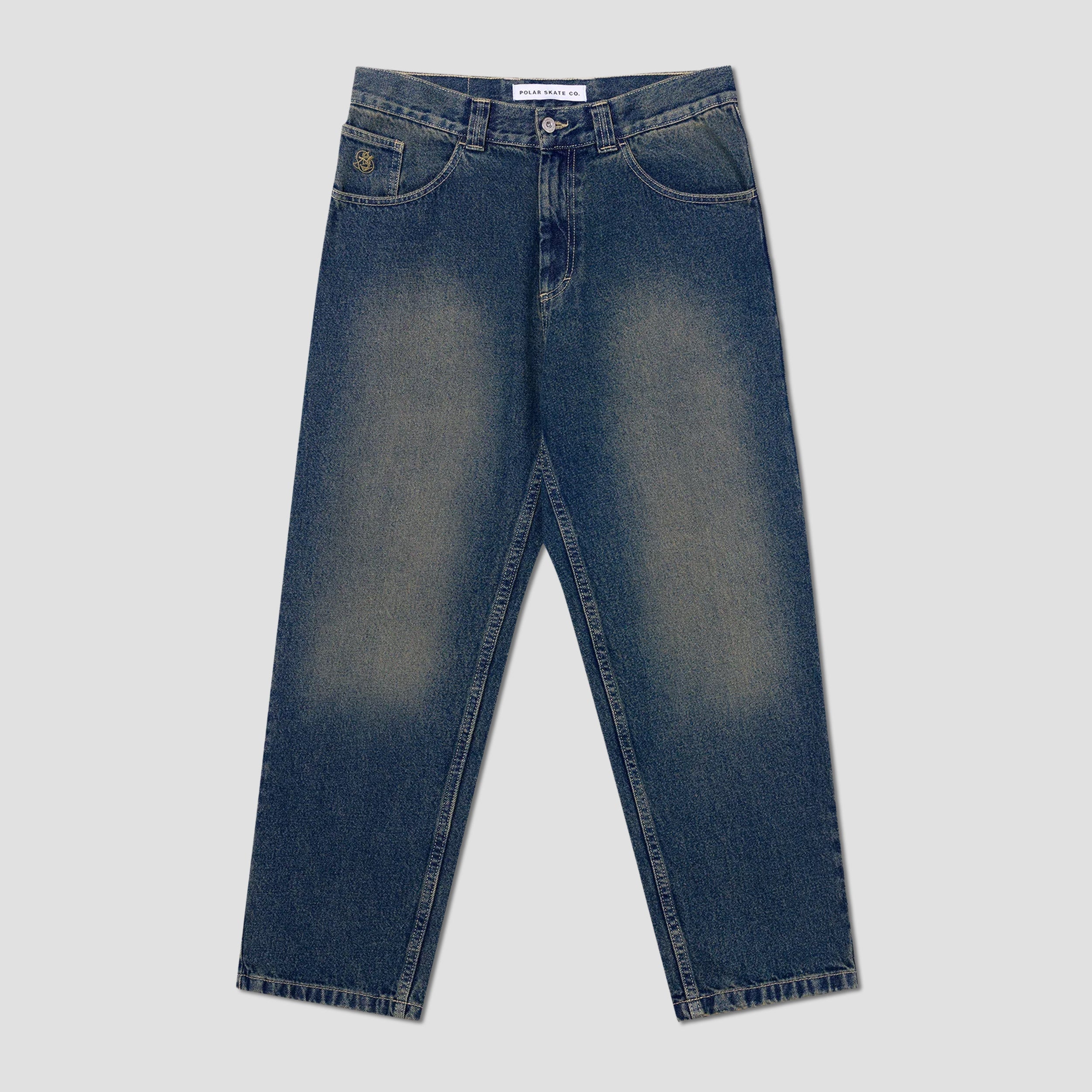 Polar 93! Pants Dirty Blue