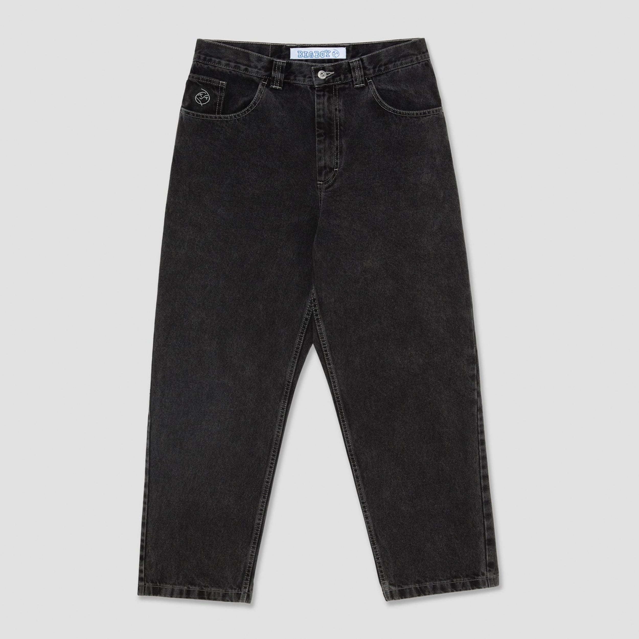 Polar Big Boy Jeans Silver Black