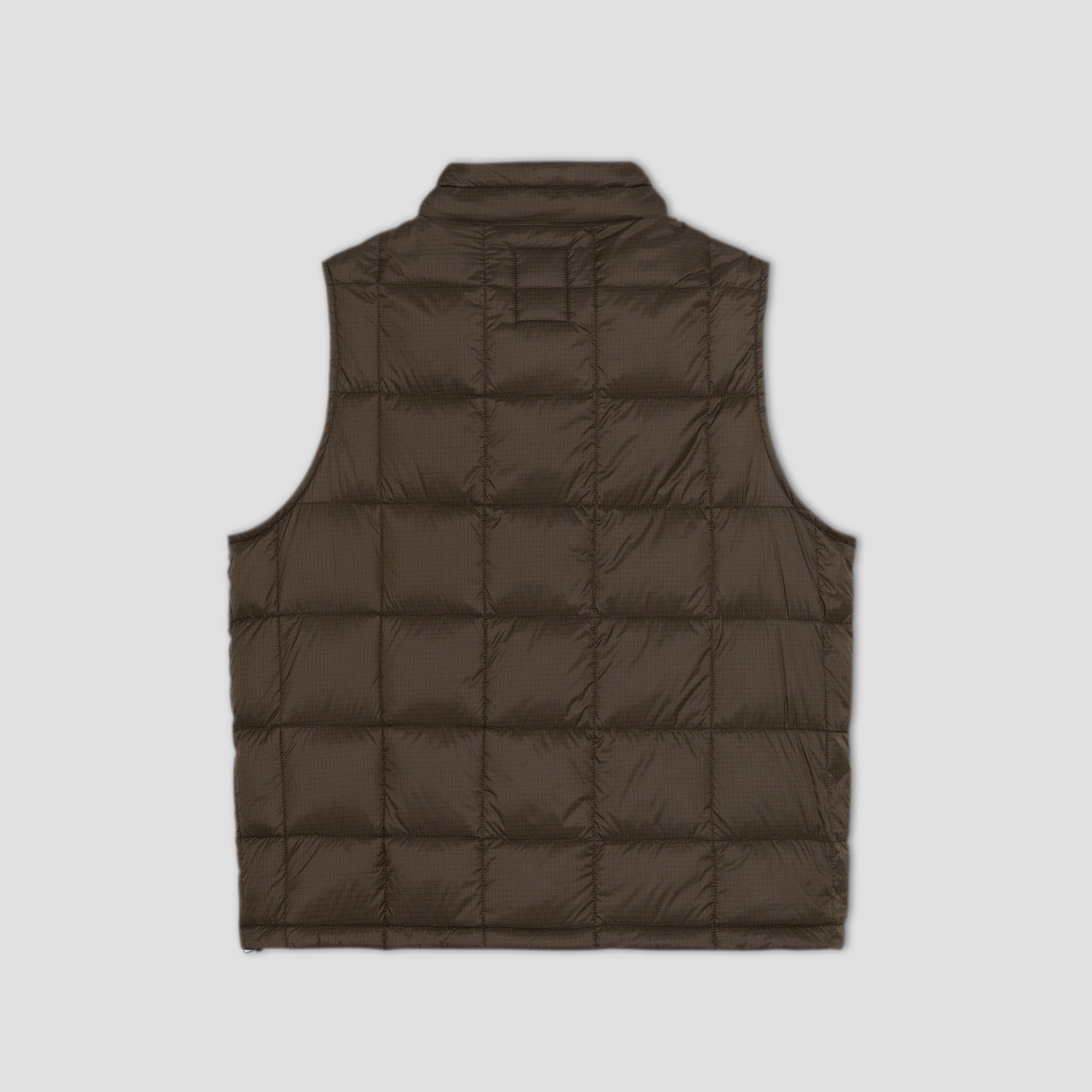 Polar Lightweight Puffer Vest Brown