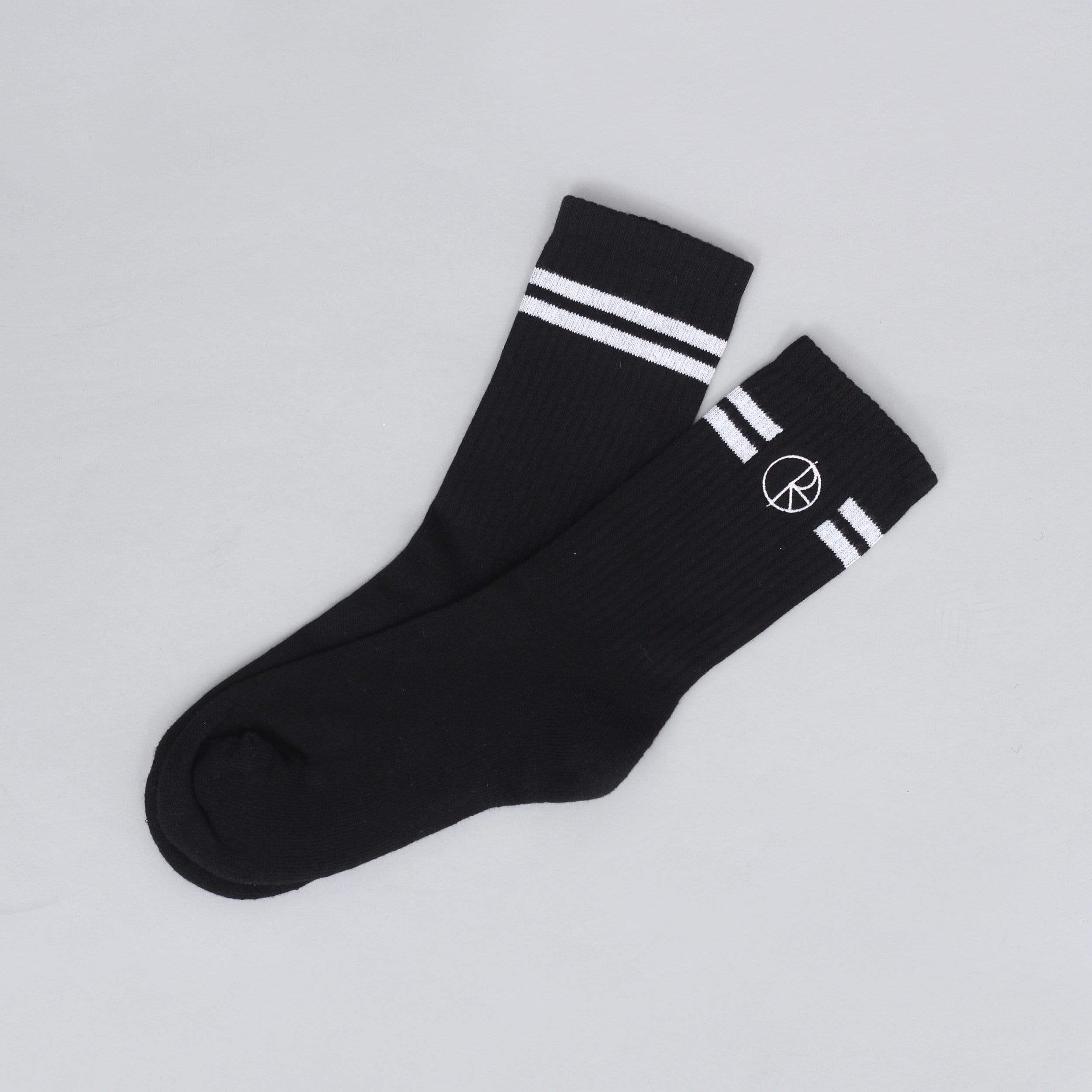 Polar Stroke Logo Socks Black