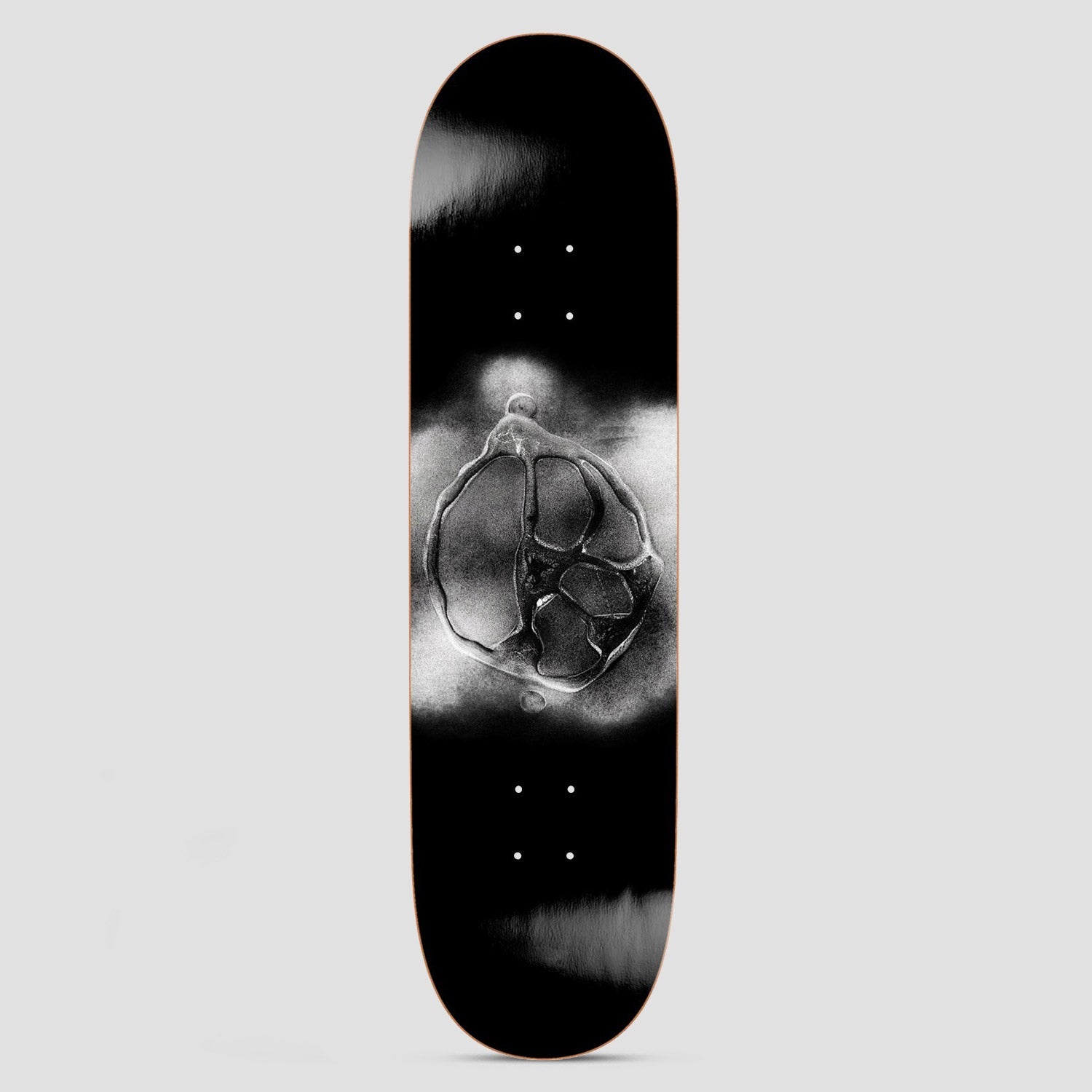 Polar 8.0 Team Stroke Logo Skateboard Deck Black
