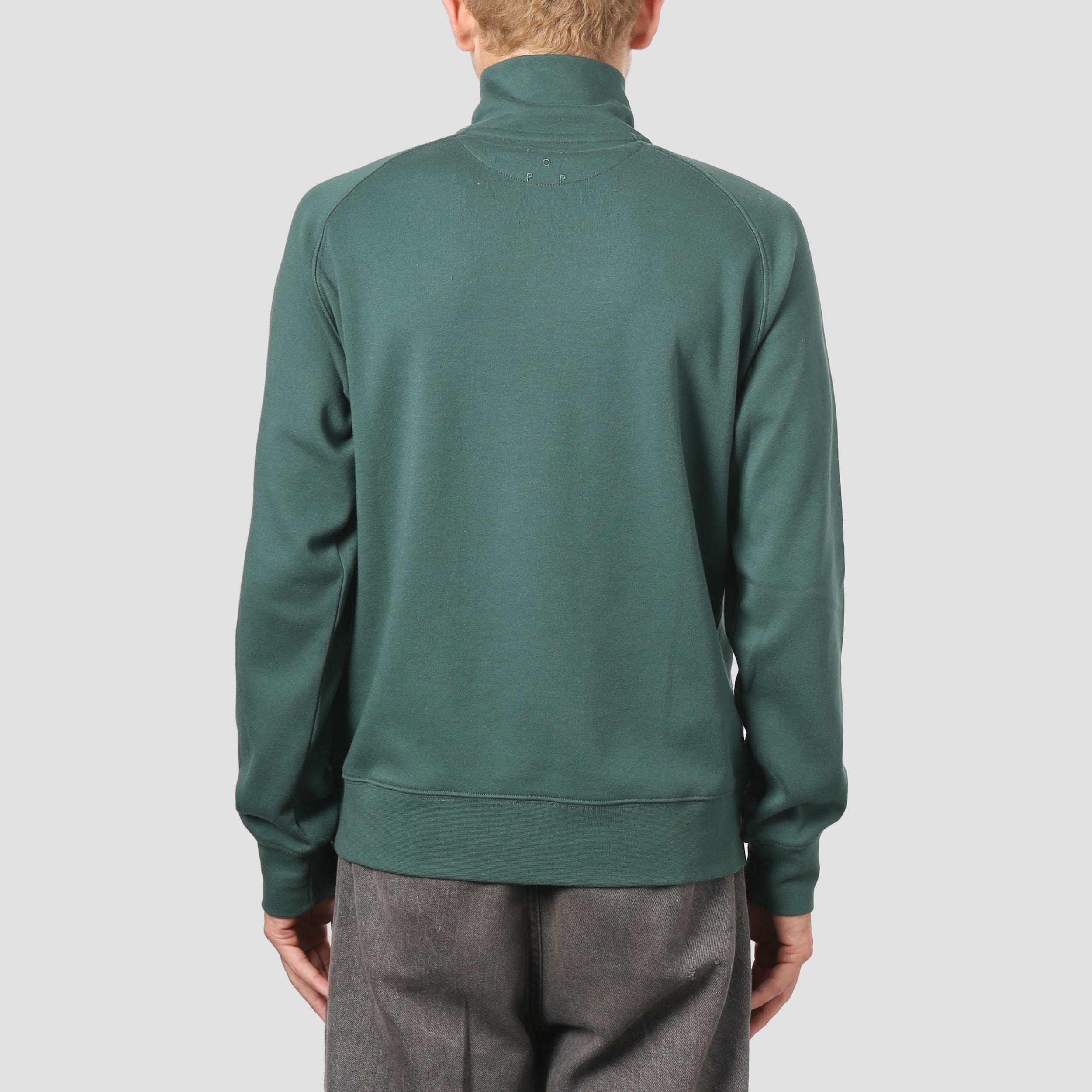 Pop Trading Sportswear Company Lightweight Half Zip Sports Green