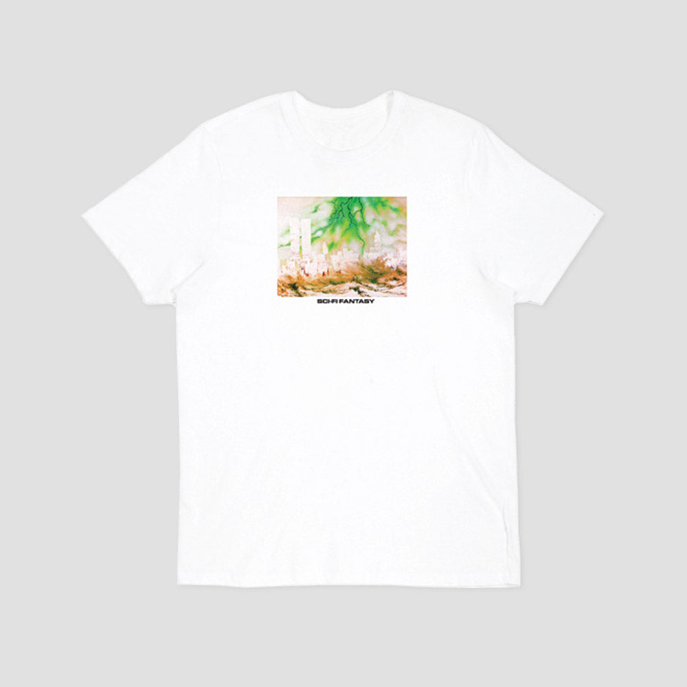 Sci-Fi Fantasy Apocalypse T-Shirt White