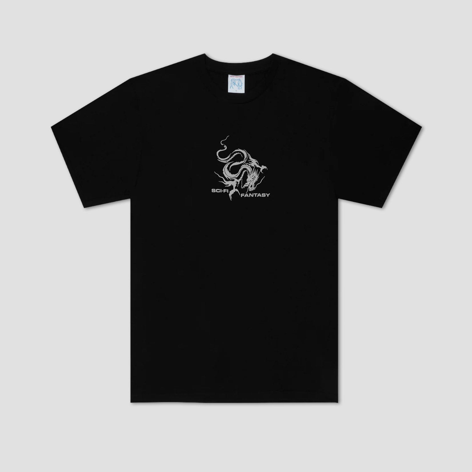 Sci-Fi Fantasy Dragon T-Shirt Black