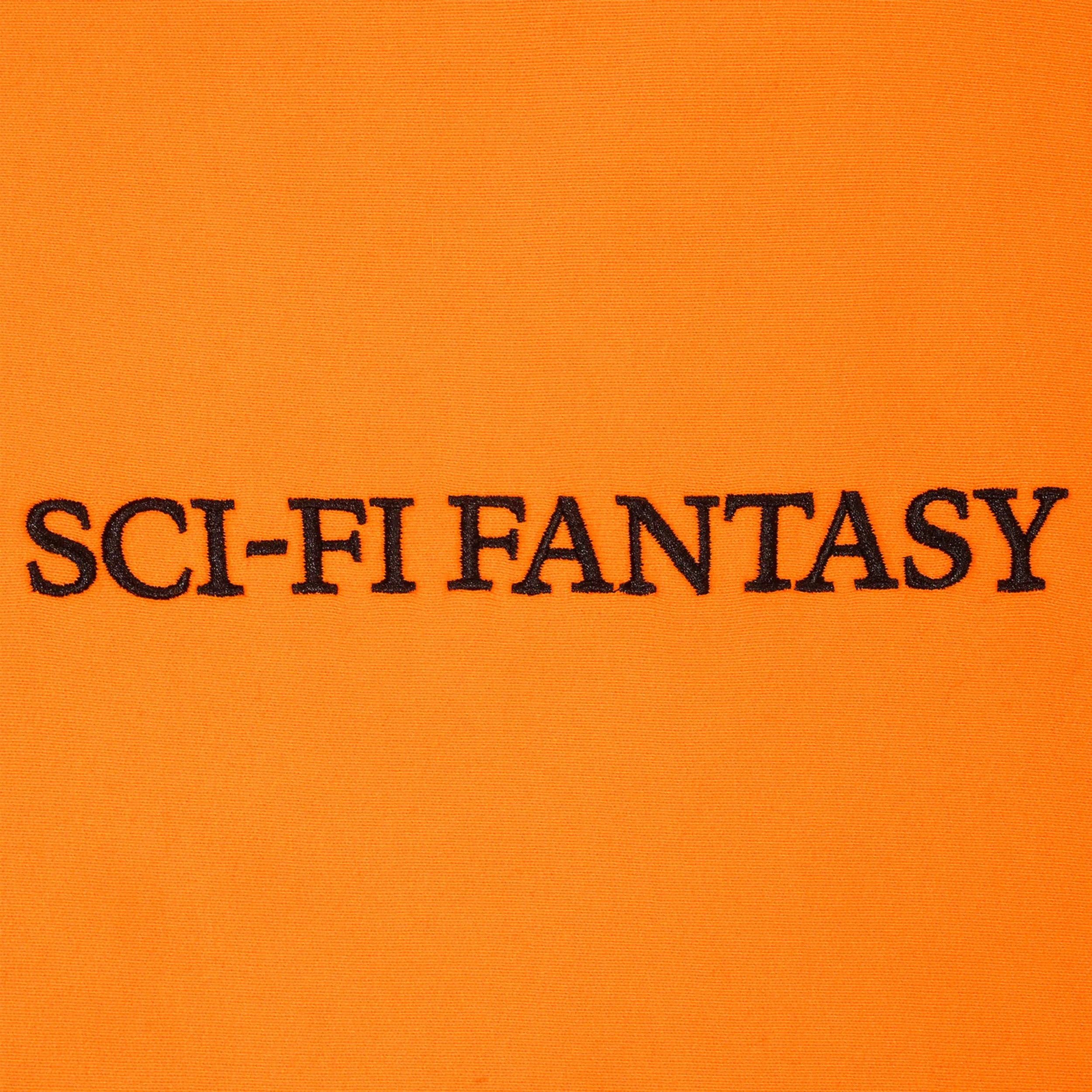Sci-Fi Fantasy Logo Hood Cantaloupe