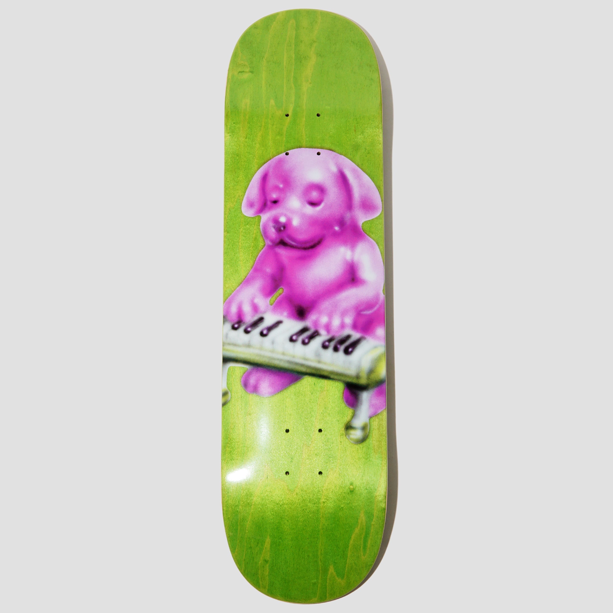 Skateboard Cafe 8.0 Keyboard C2 Shape Skateboard Deck Green