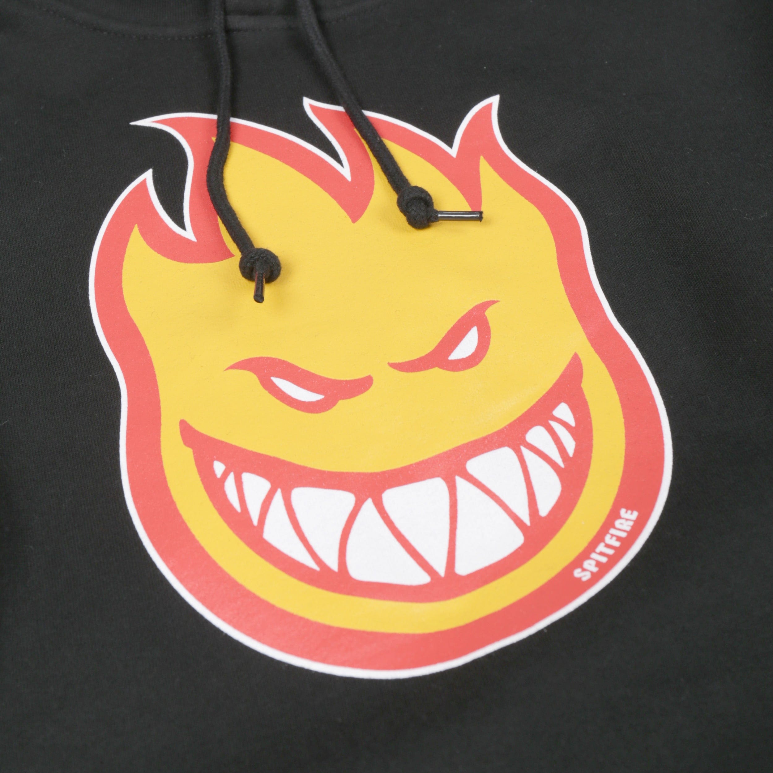 Spitfire Bighead Hood Black / Gold / Red