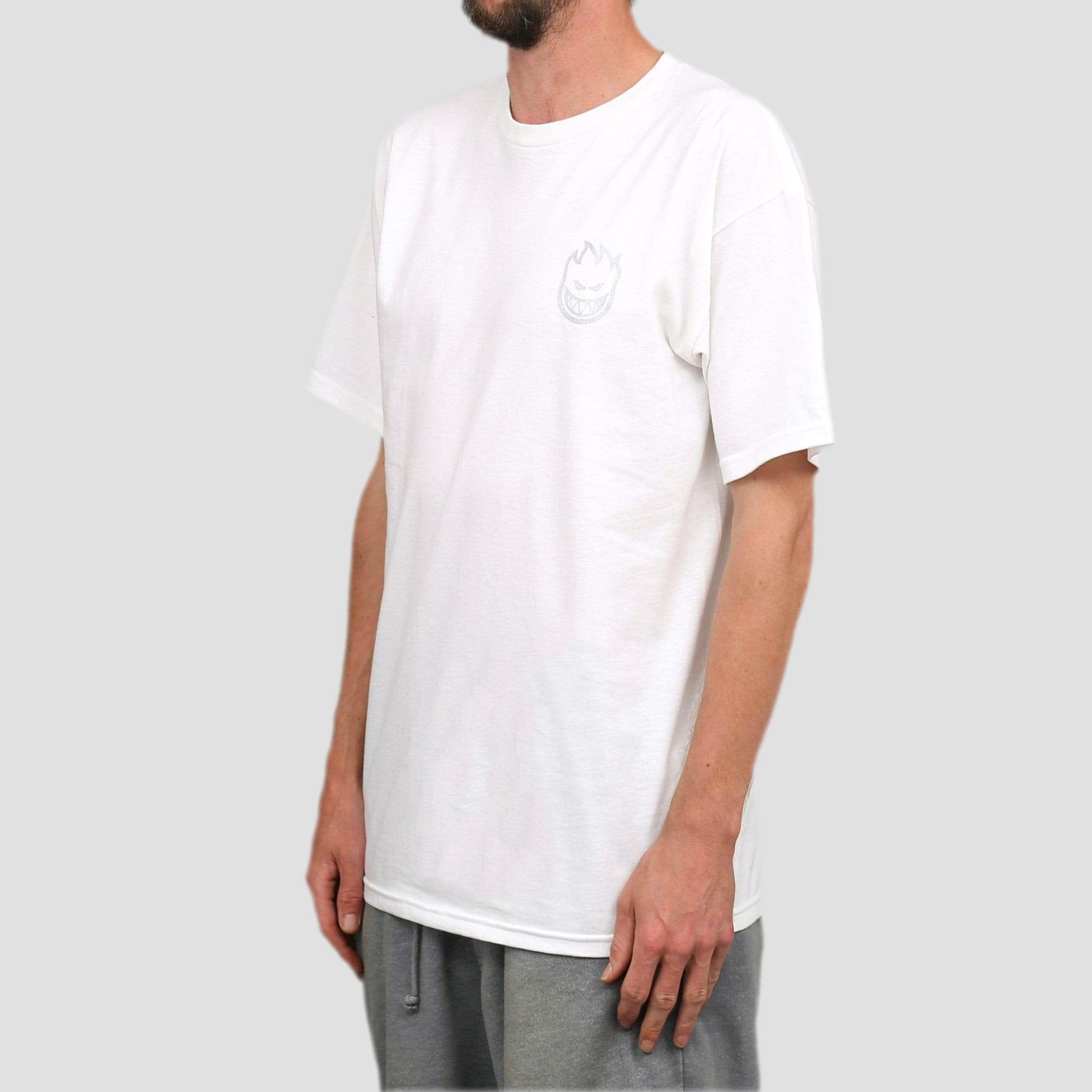 Spitfire Lil Bighead T-Shirt White / Silver Fleck