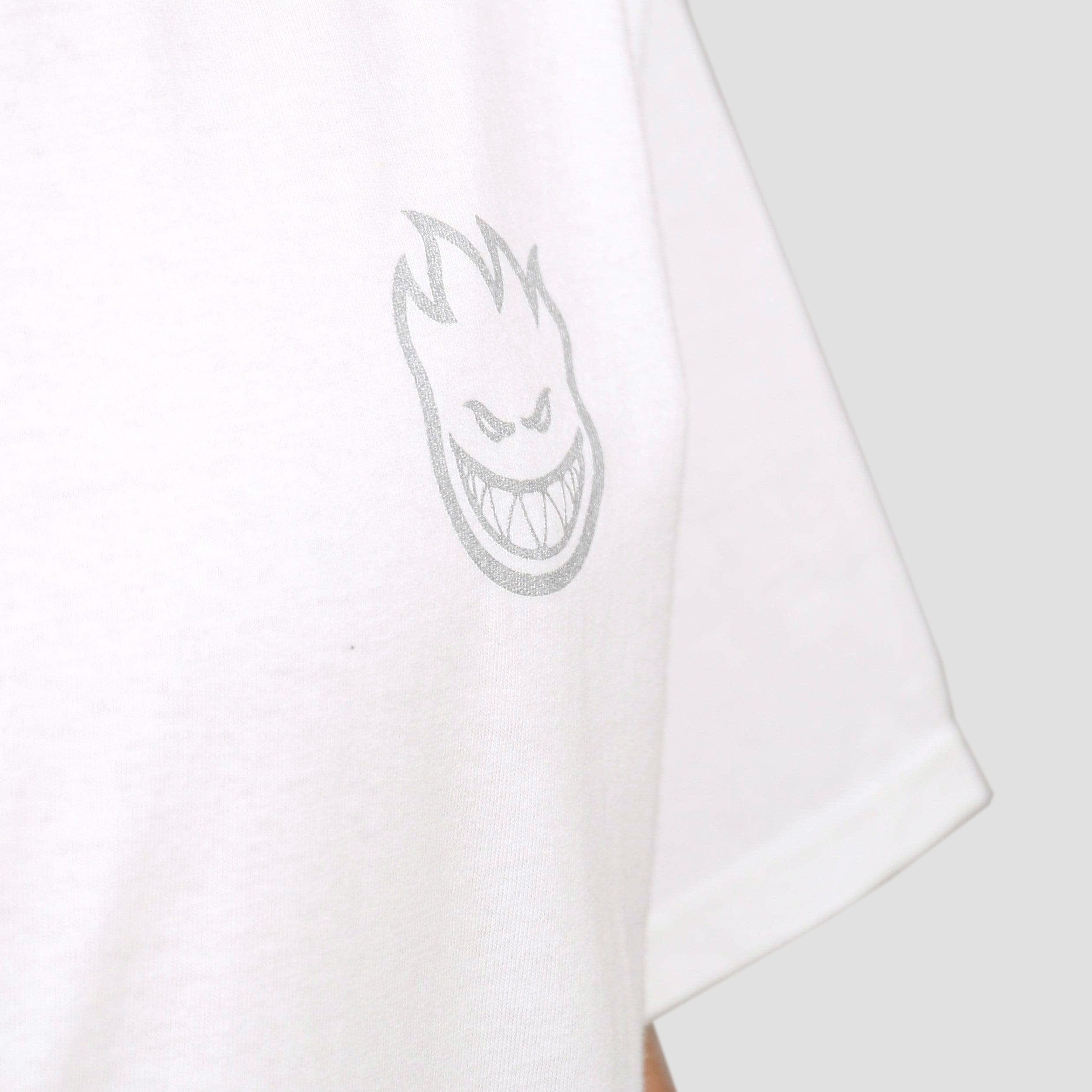 Spitfire Lil Bighead T-Shirt White / Silver Fleck