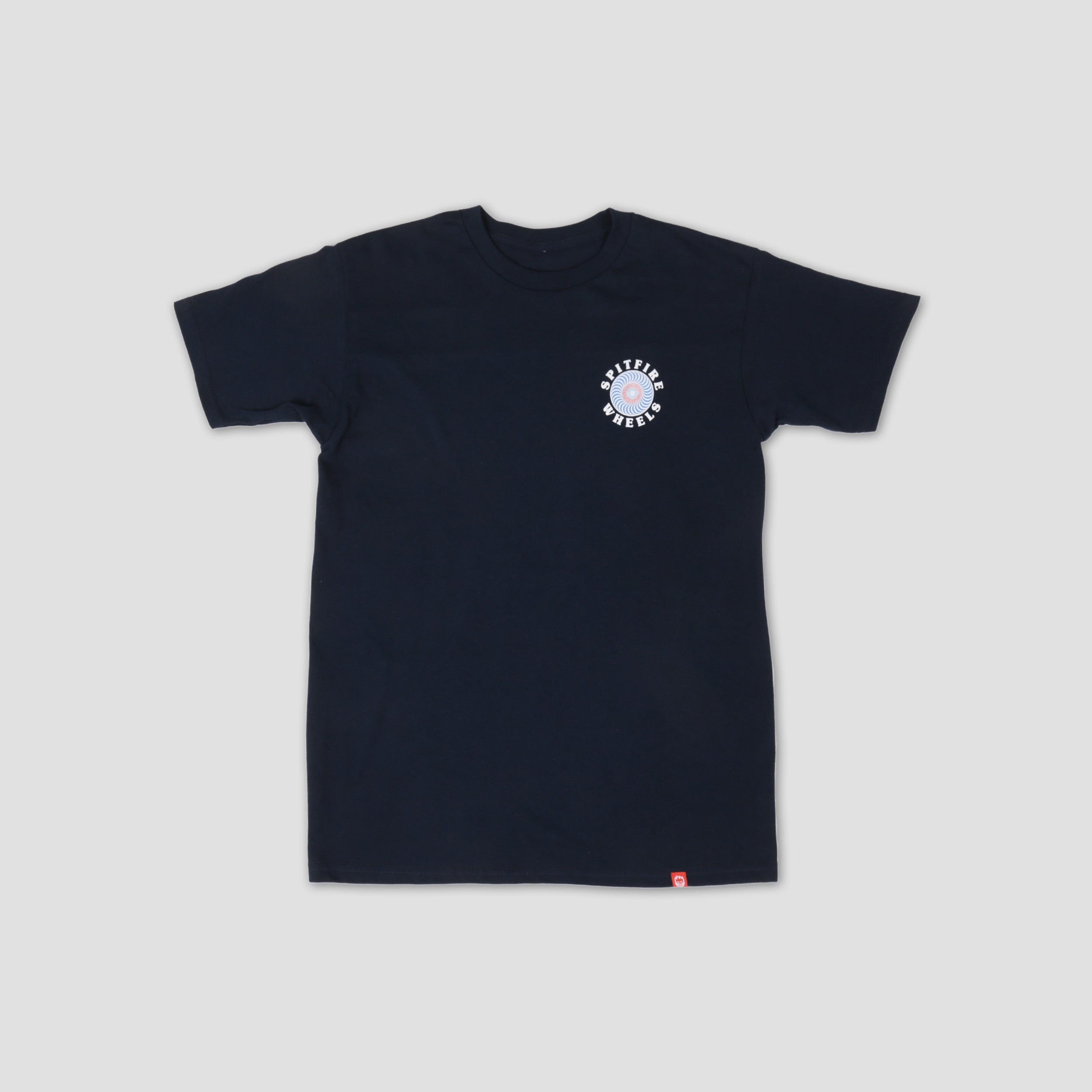 Spitfire OG Classic T-Shirt Navy / White / Blue / Red