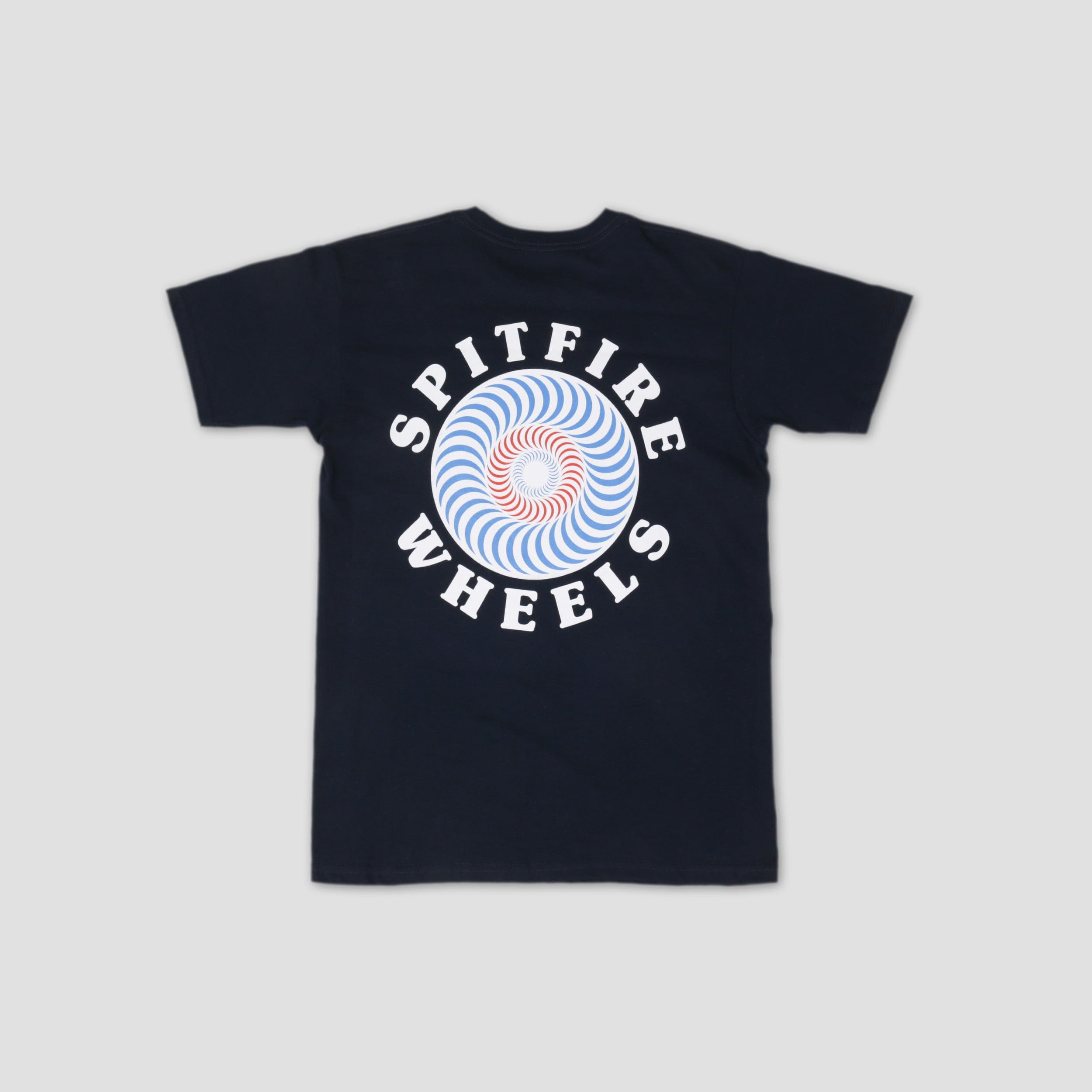 Spitfire OG Classic T-Shirt Navy / White / Blue / Red
