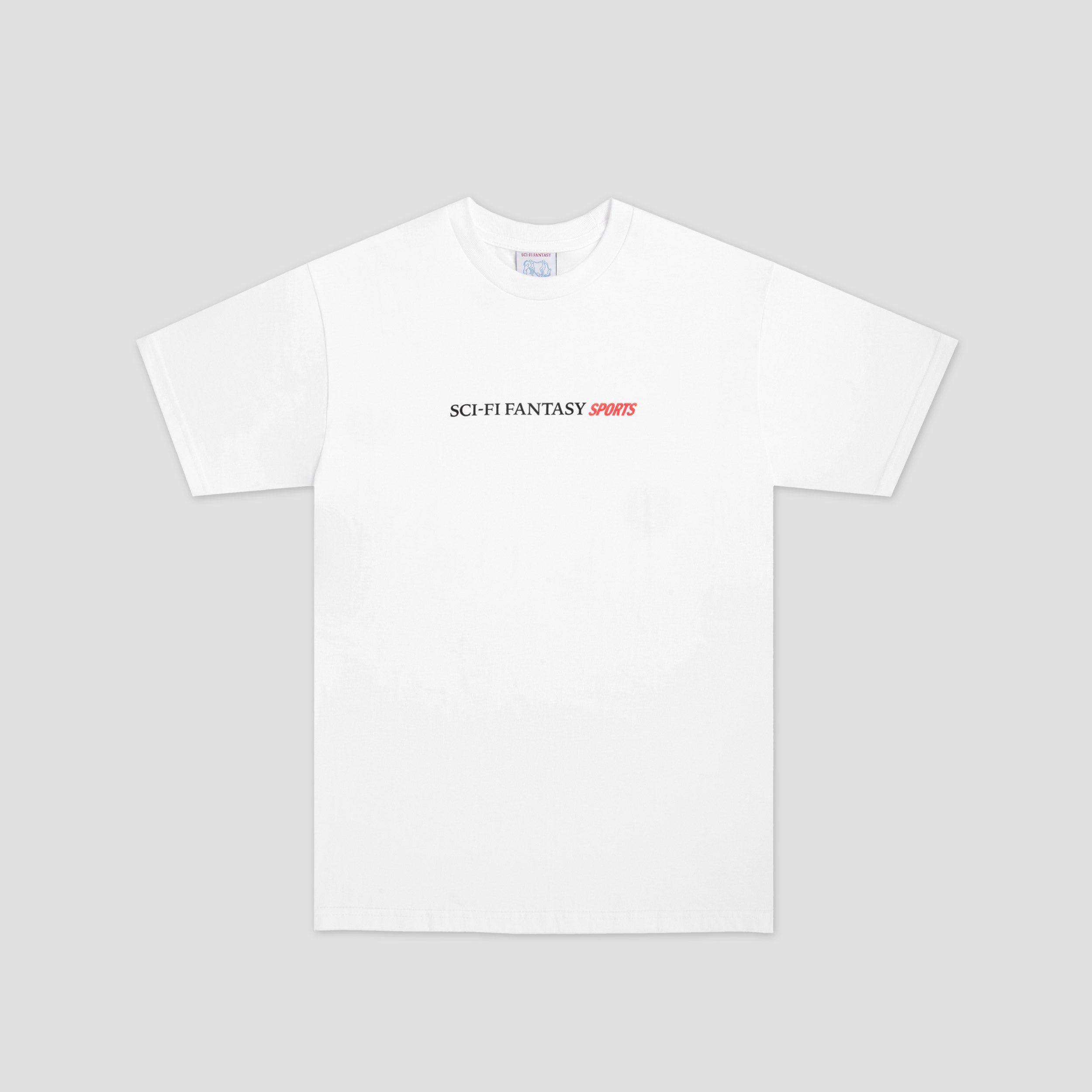 Sci-Fi Fantasy Sci-Fi Sports T-Shirt White