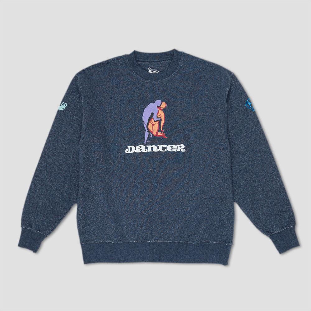Dancer Fainting Crewneck Heather Navy