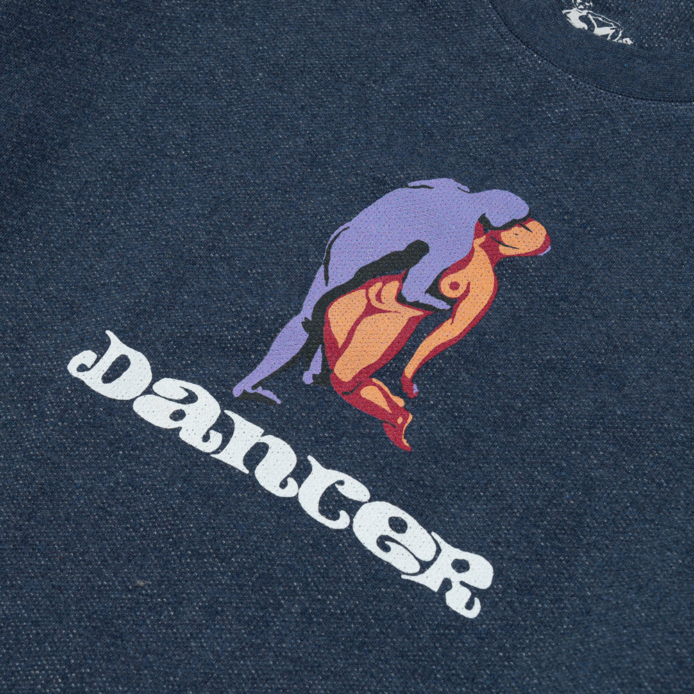 Dancer Fainting Crewneck Heather Navy