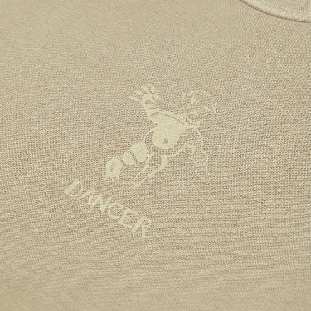 Dancer OG Logo Inside Out T-Shirt Tan