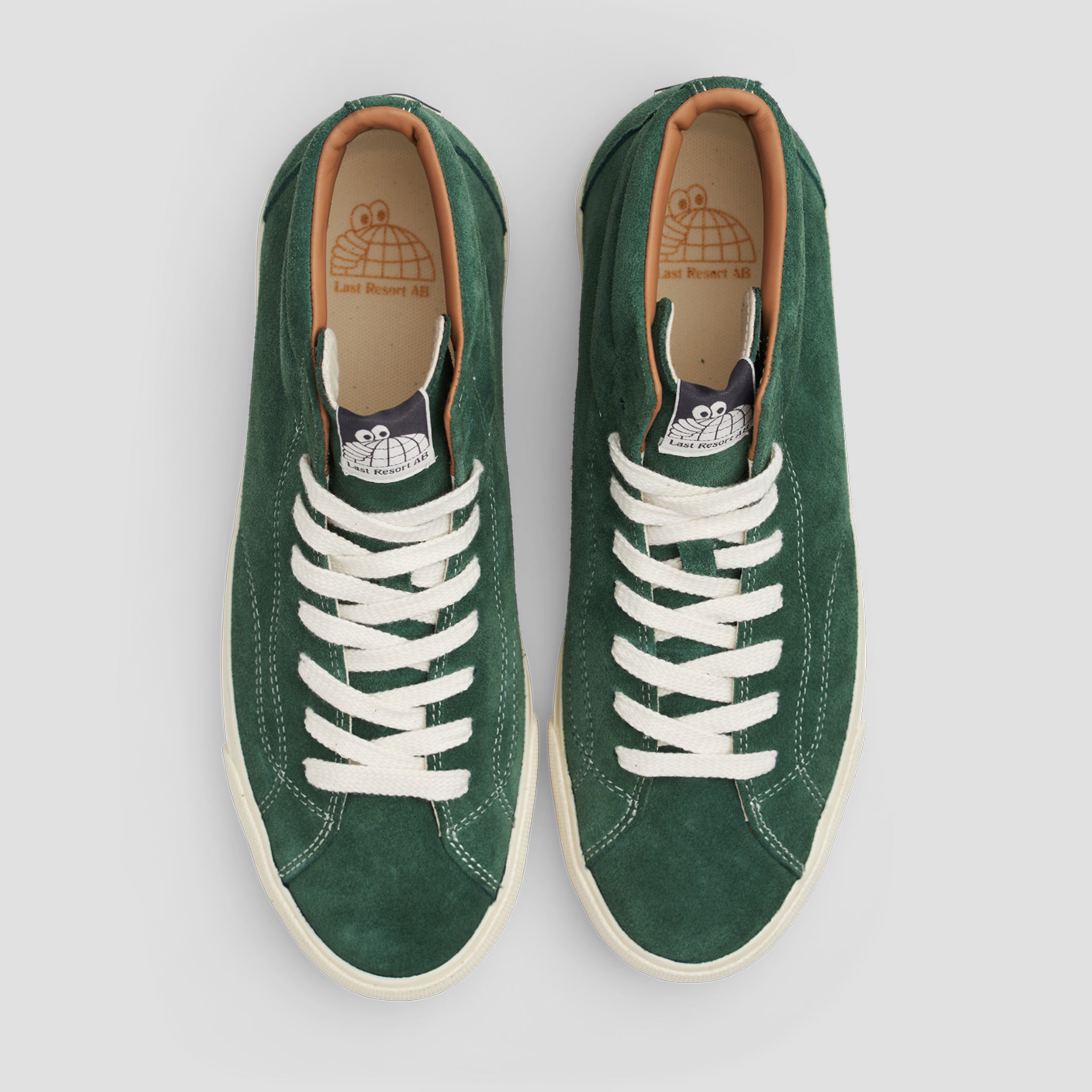 Last Resort AB VM003 Hi Suede Elm Green / White