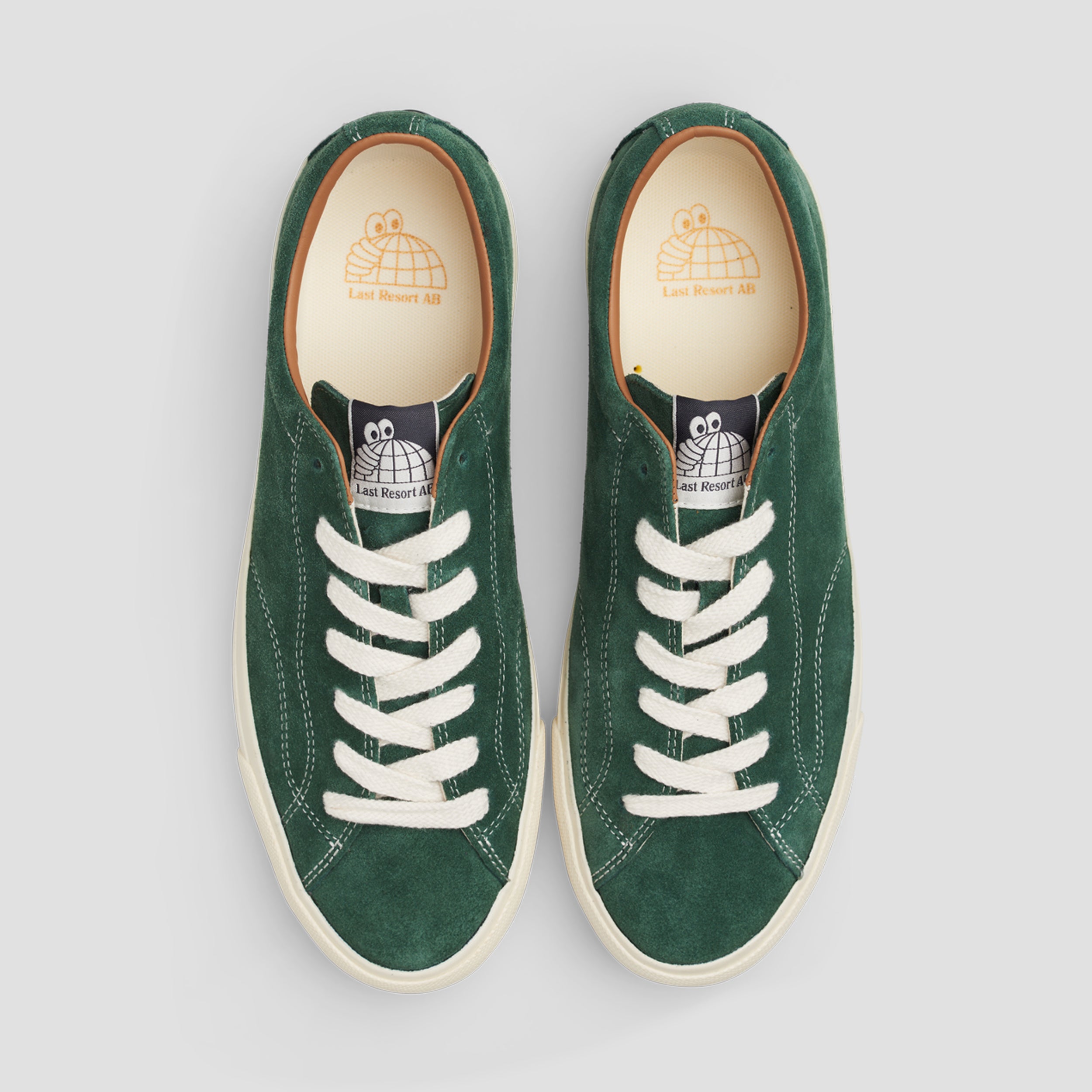 Last Resort AB VM003 Lo Suede Elm Green / White