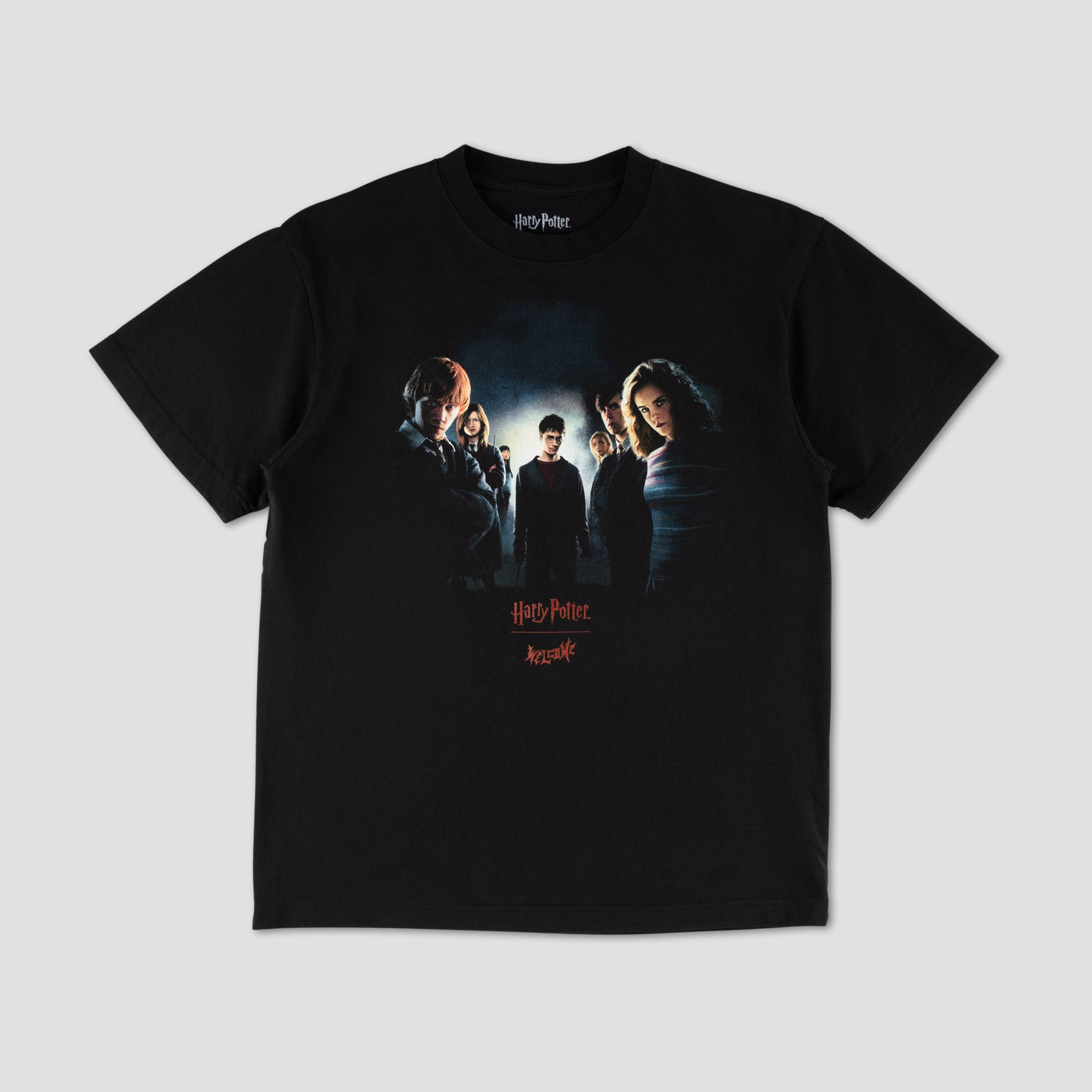 Welcome X Harry Potter Army Boxy T-Shirt Black