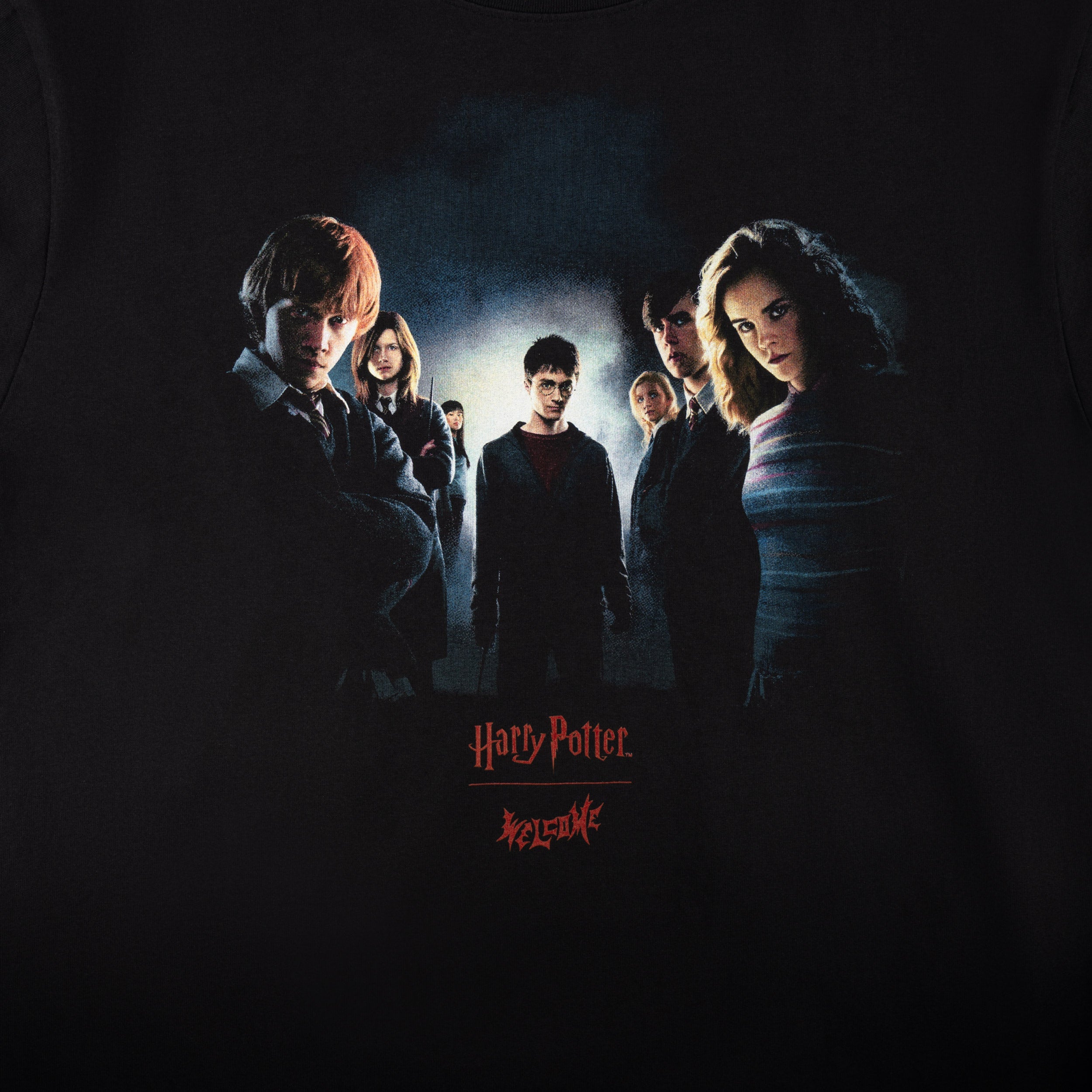 Welcome X Harry Potter Army Boxy T-Shirt Black