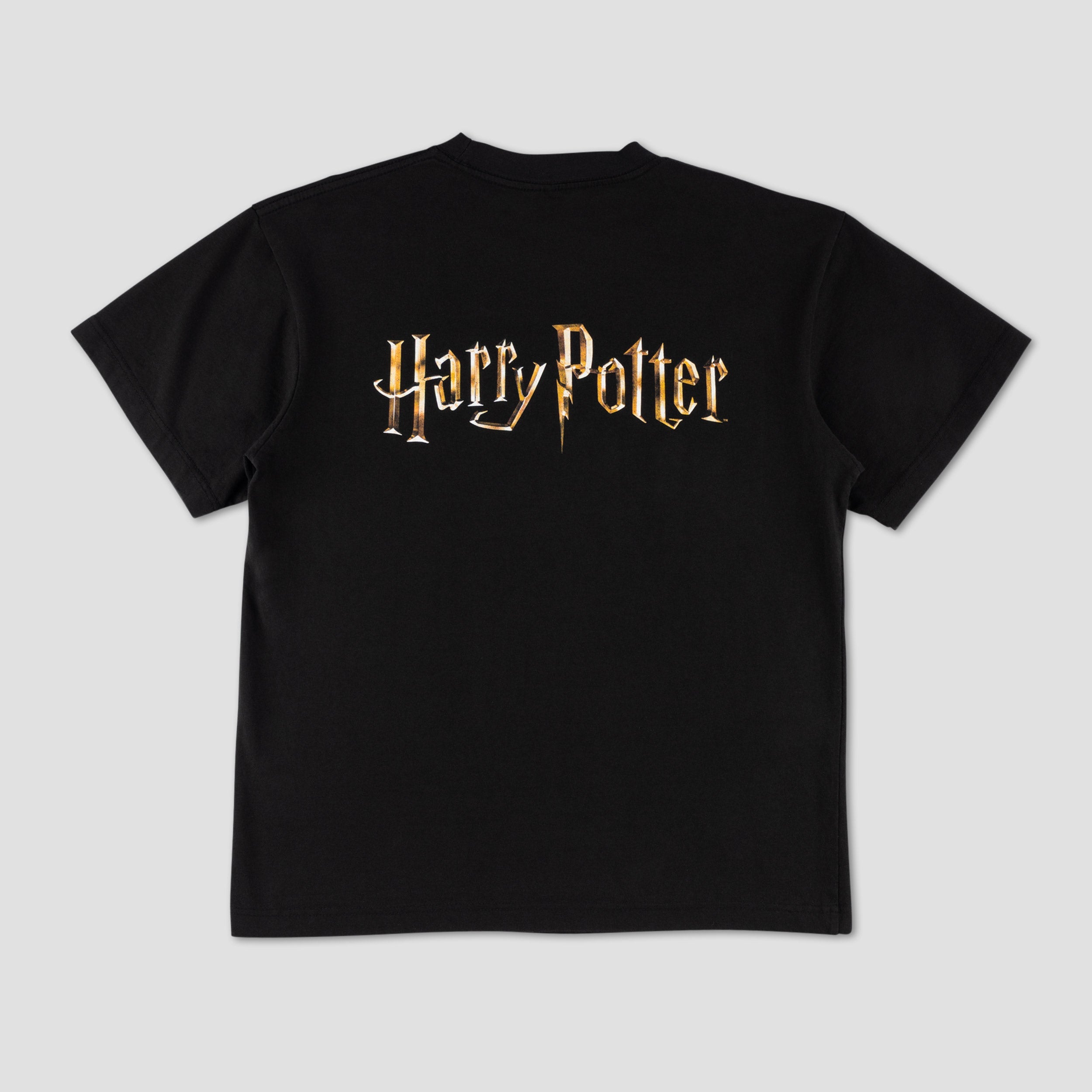 Welcome X Harry Potter Arrival Boxy T-Shirt Black