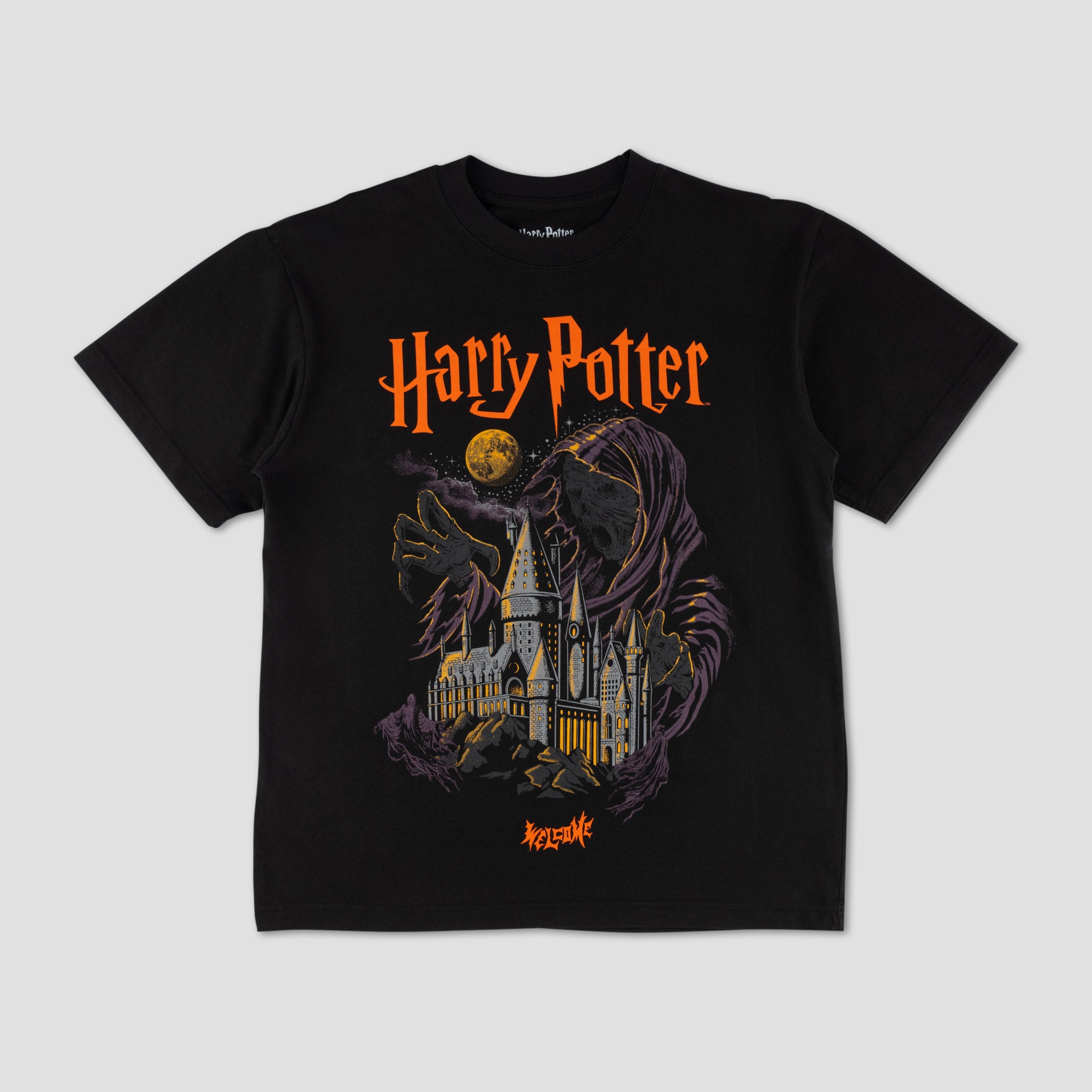 Welcome X Harry Potter Dementor Boxy T-Shirt Black