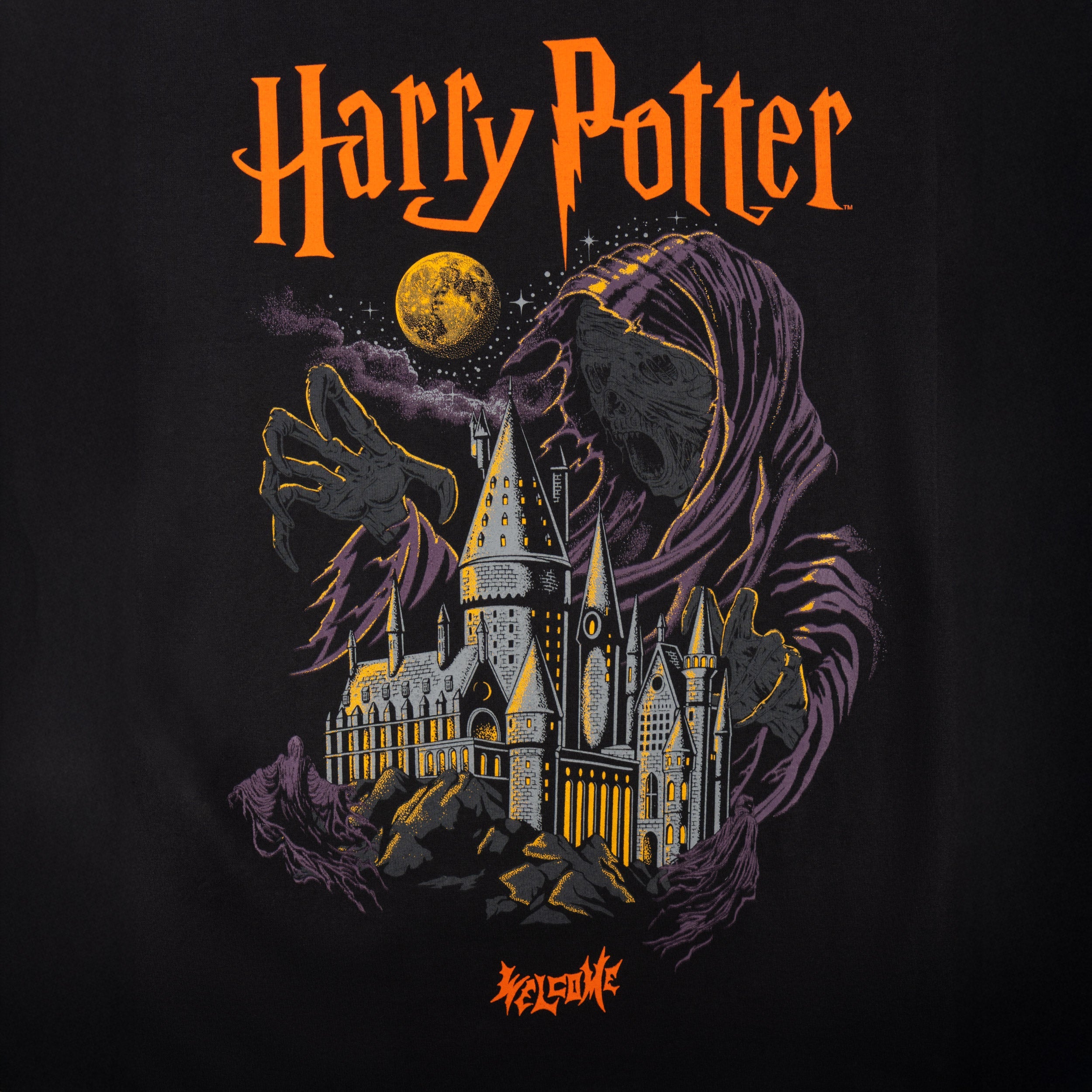 Welcome X Harry Potter Dementor Boxy T-Shirt Black