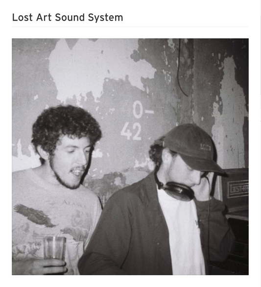 Lost Art Soundsystem - Blog Mix:001