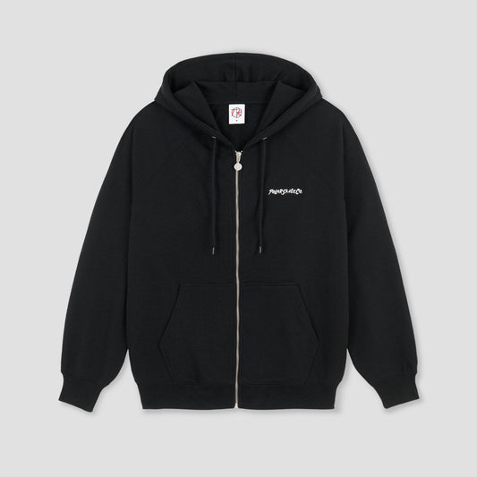 Polar Default 12 Faces Zip Hood Black