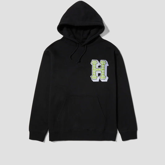 HUF Thicc H Hood Black