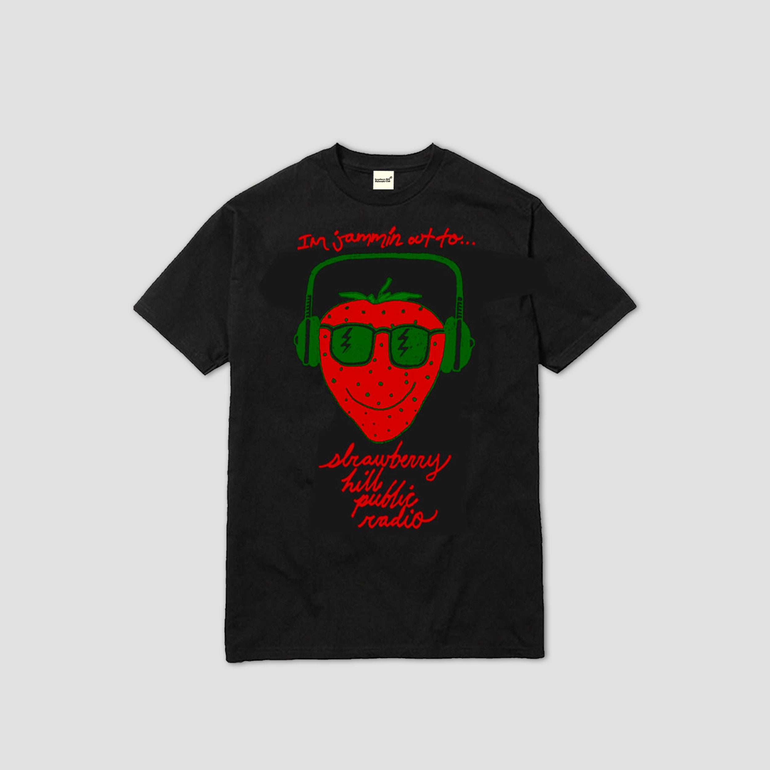 Strawberry Hill Philosophy Club Jammin Out T-Shirt Black