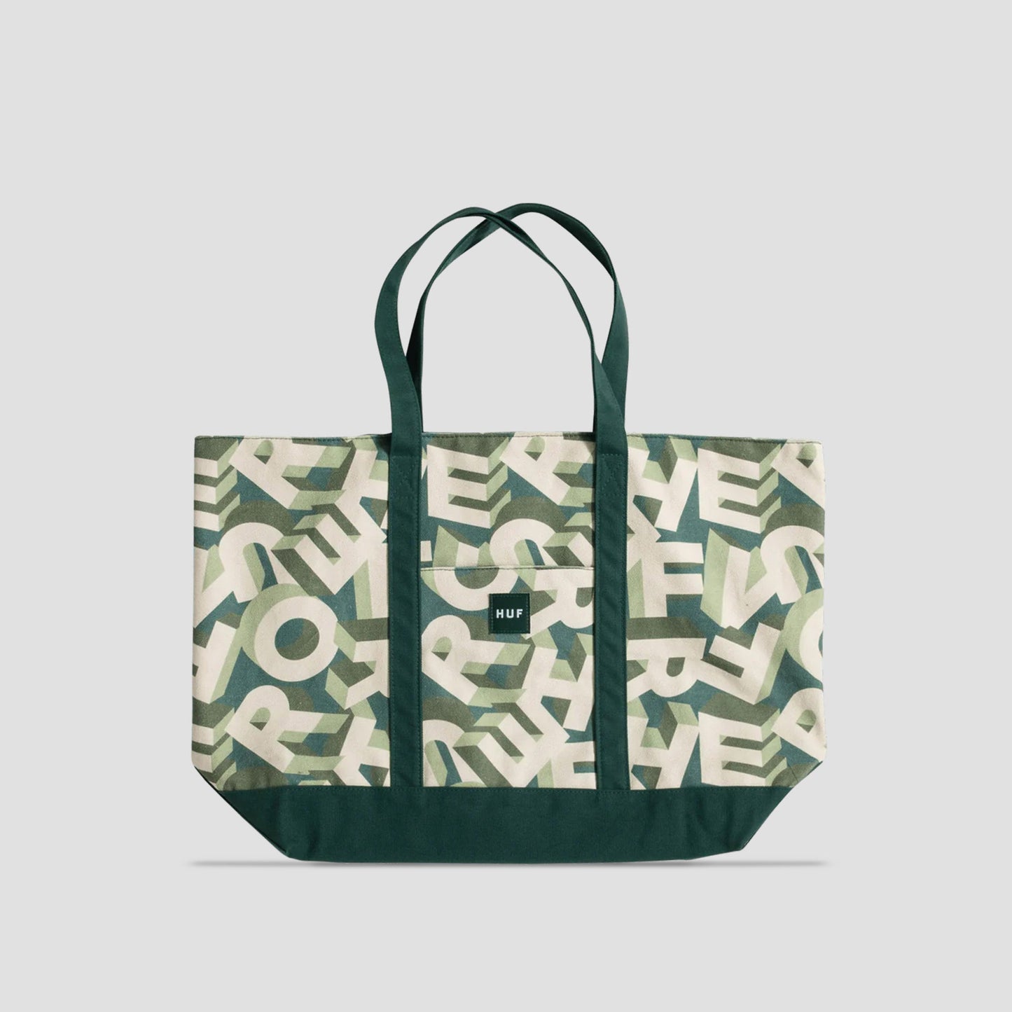 HUF Printed Tote Bag Sage