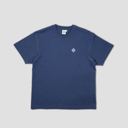 The National Embroidered Logo T-Shirt Harbour Blue